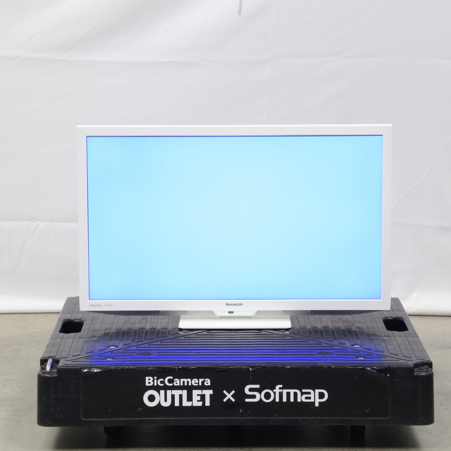 中古】〔展示品〕 液晶テレビ AQUOS ホワイト系 2T-C24DEW ［24V型 