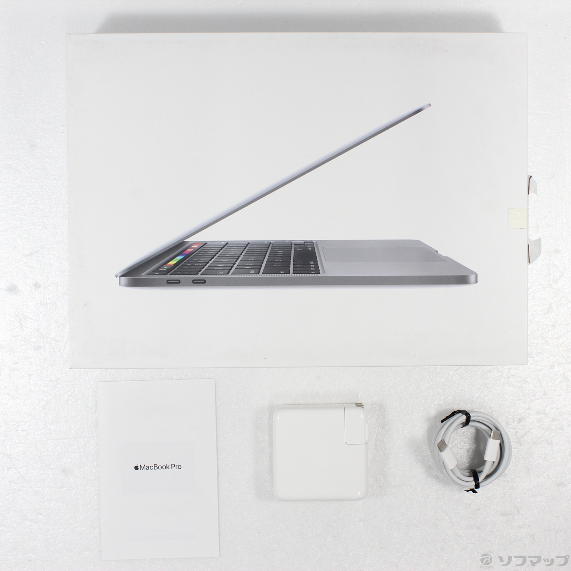 〔中古品〕 MacBook Pro 13.3-inch Mid 2020 MXK52J／A Core_i5 1.4GHz 8GB SSD512GB  スペースグレイ 〔10.15 Catalina〕