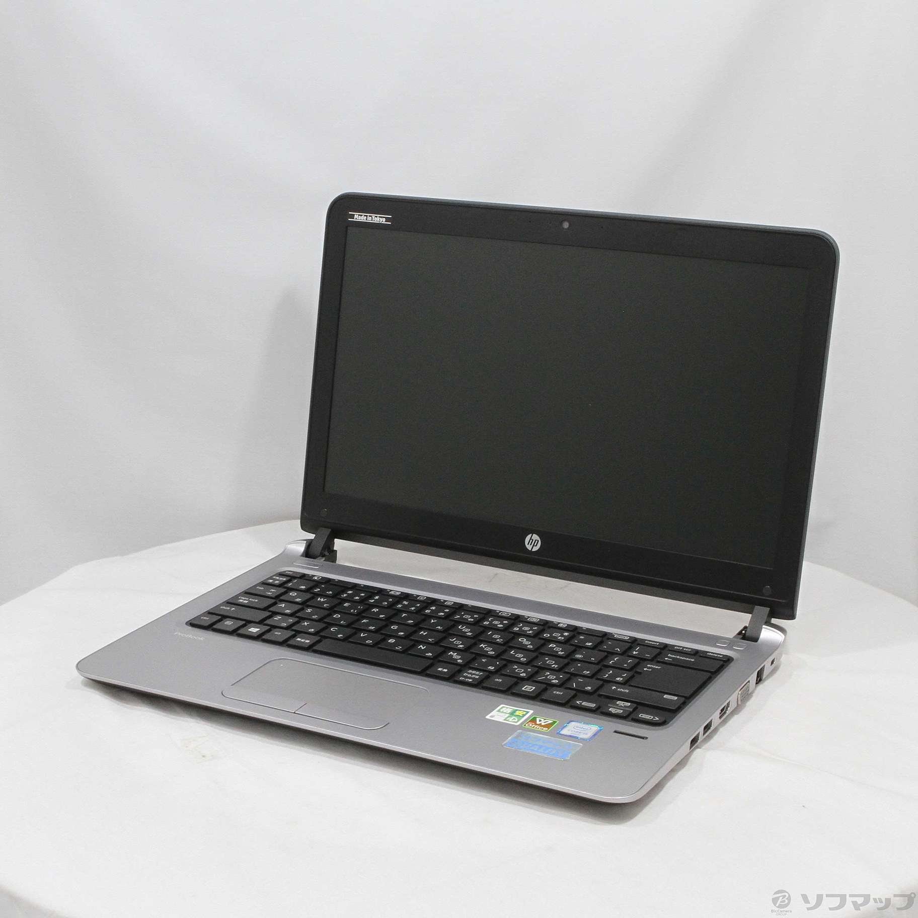 なしhp ProBook430 G3 i5 6200U 8GB 新品SSD256GB