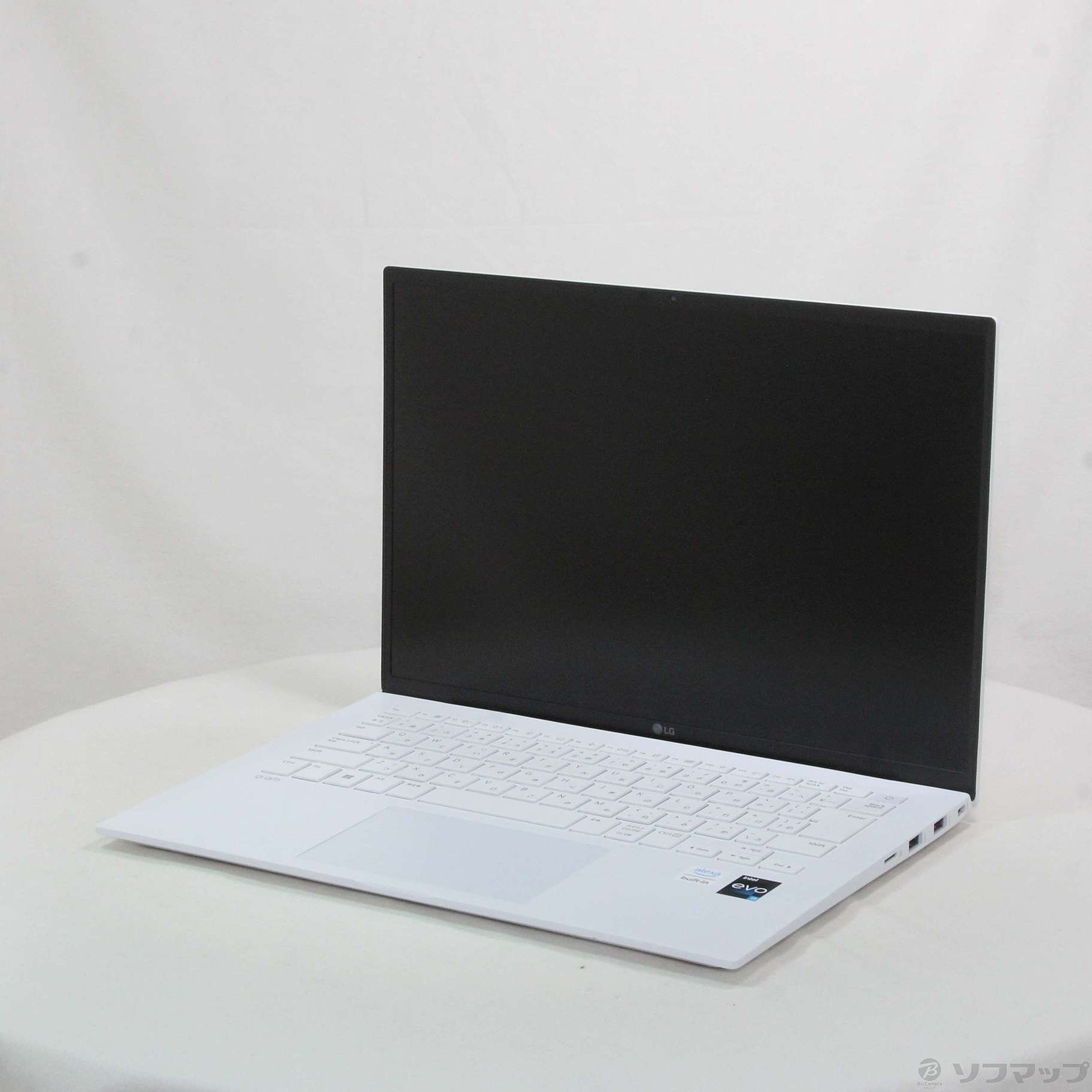 中古】〔展示品〕 LG gram 14 14Z90Q-KR54J1 スノーホワイト 