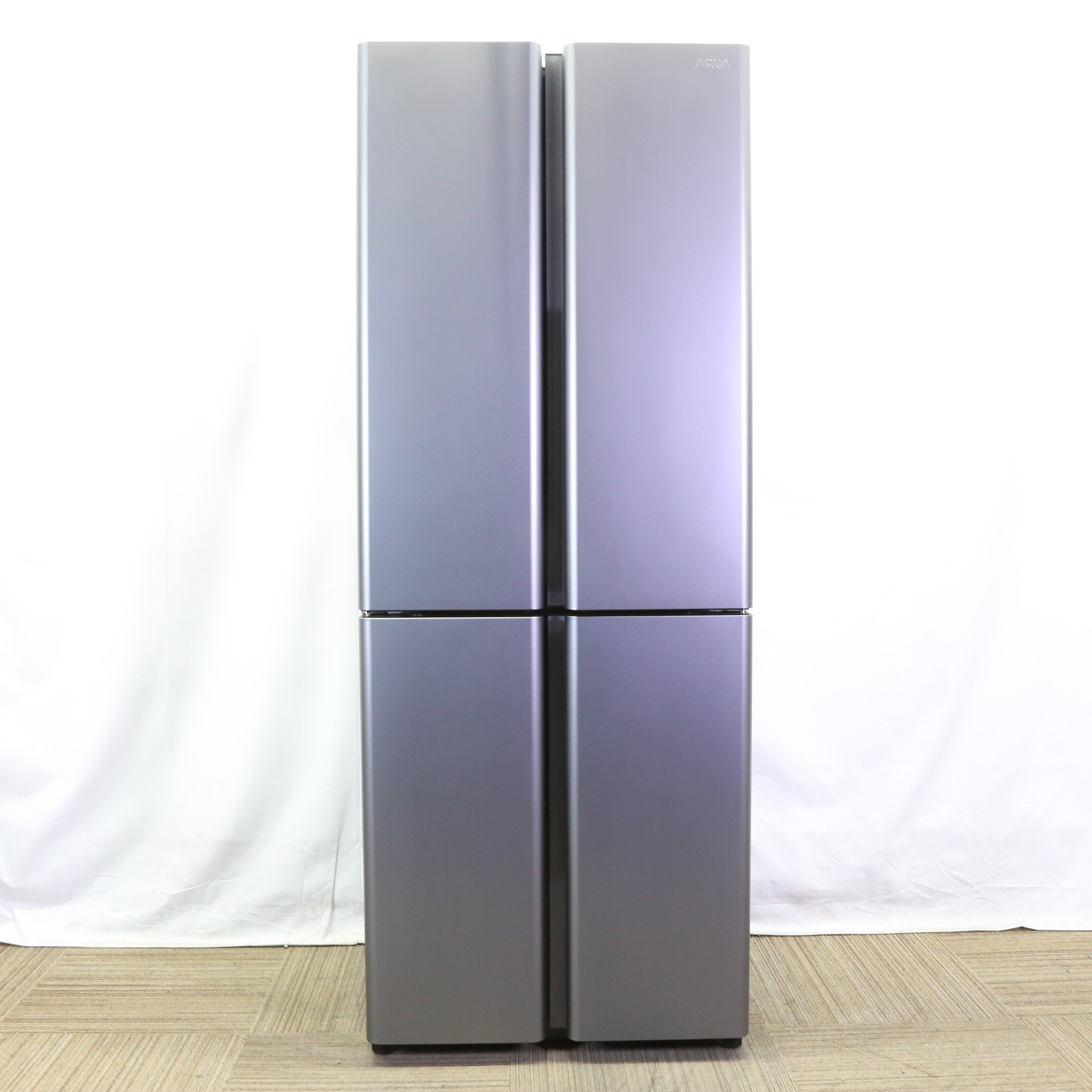 中古】〔展示品〕 冷蔵庫 TZ SERIES ダークシルバー AQR-TZA42N(DS 