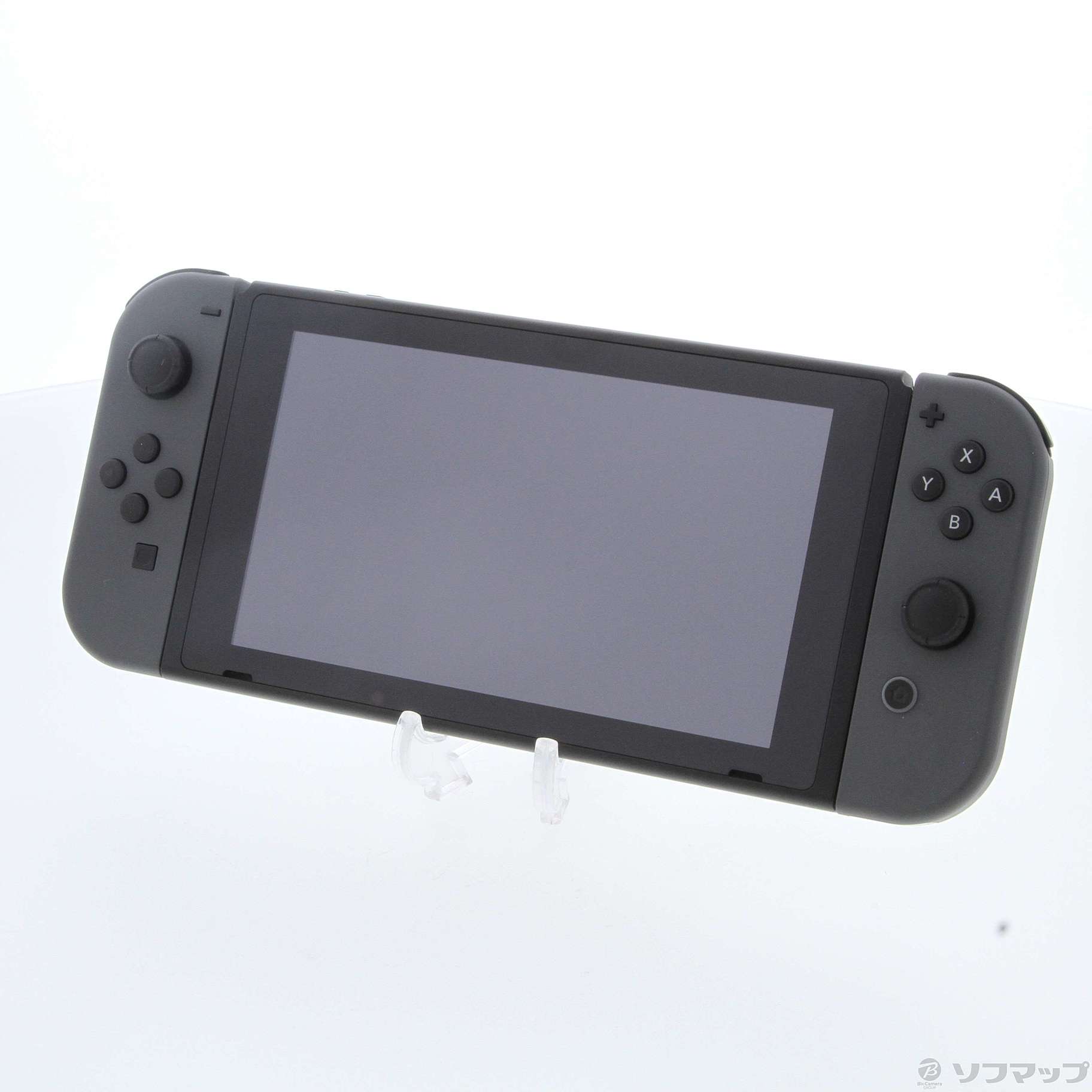 中古品〕 Nintendo Switch Joy-Con (L) ／ (R) グレー (2019年8月 