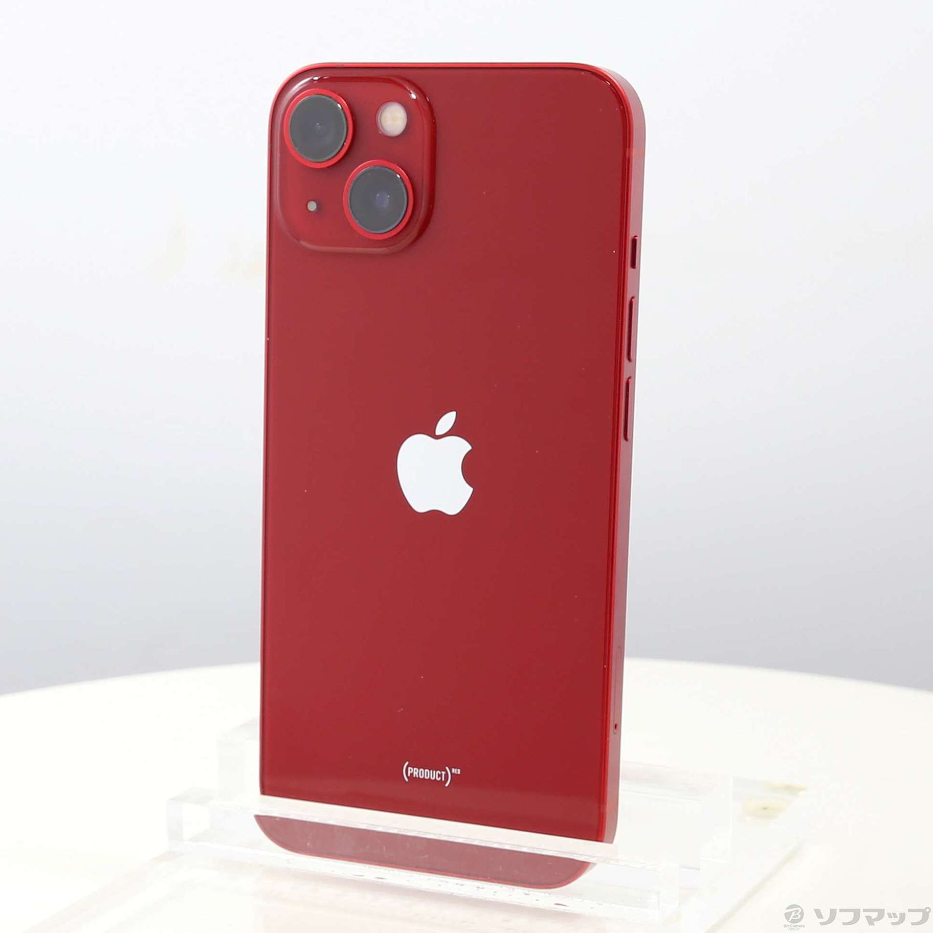 (中古)Apple iPhone13 128GB プロダクトレッド MLNF3J/A SIMフリー(262-ud)