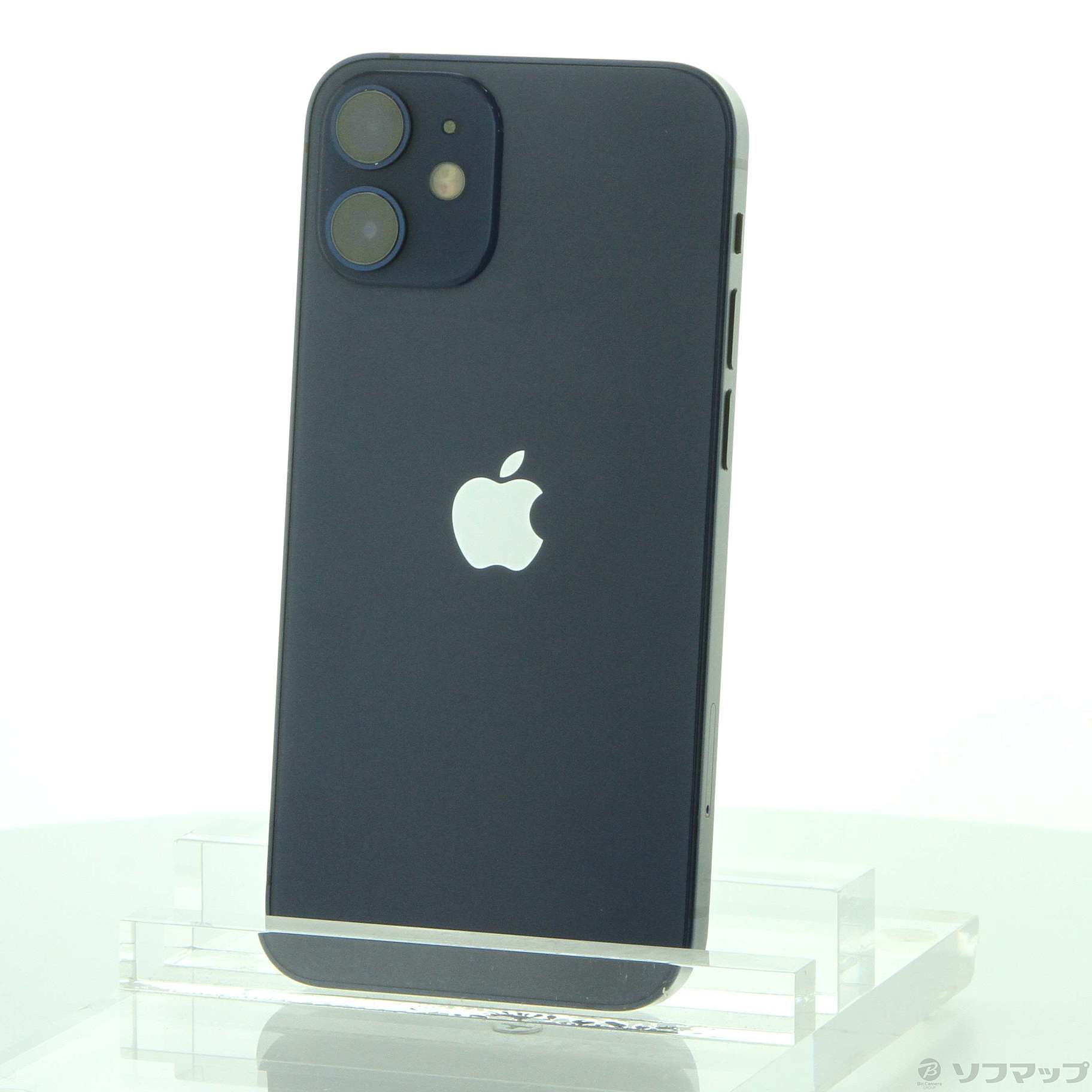 (中古)Apple iPhone12 mini 64GB ブルー MGAP3J/A SIMフリー(348-ud)