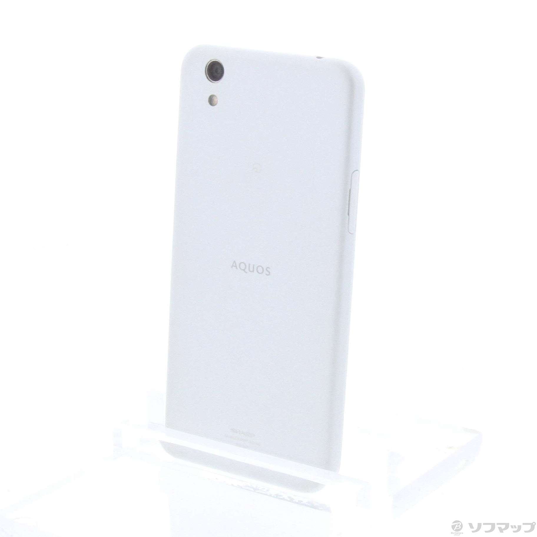 SHARP - 【ニコ】AQUOS sense 本体 白 Amazon | AU AQUOS sense3 SHV45 シルバー ホワイト 白ロム | au