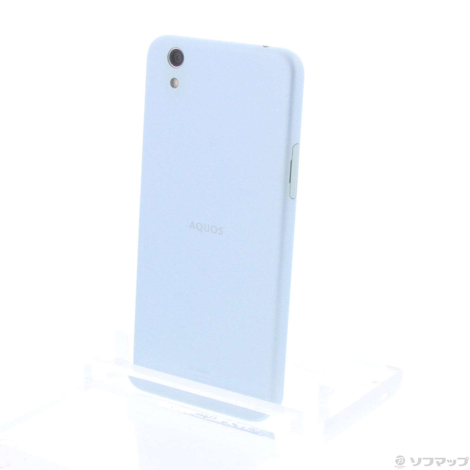 中古】AQUOS sense 32GB エアリーブルー SHV40SLU UQ mobile