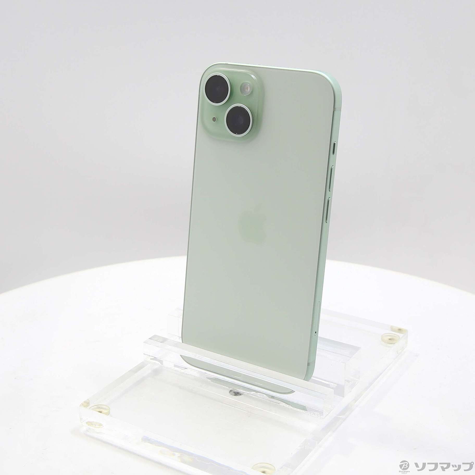 (中古)Apple iPhone15 256GB グリーン MTMT3J/A SIMフリー(276-ud)