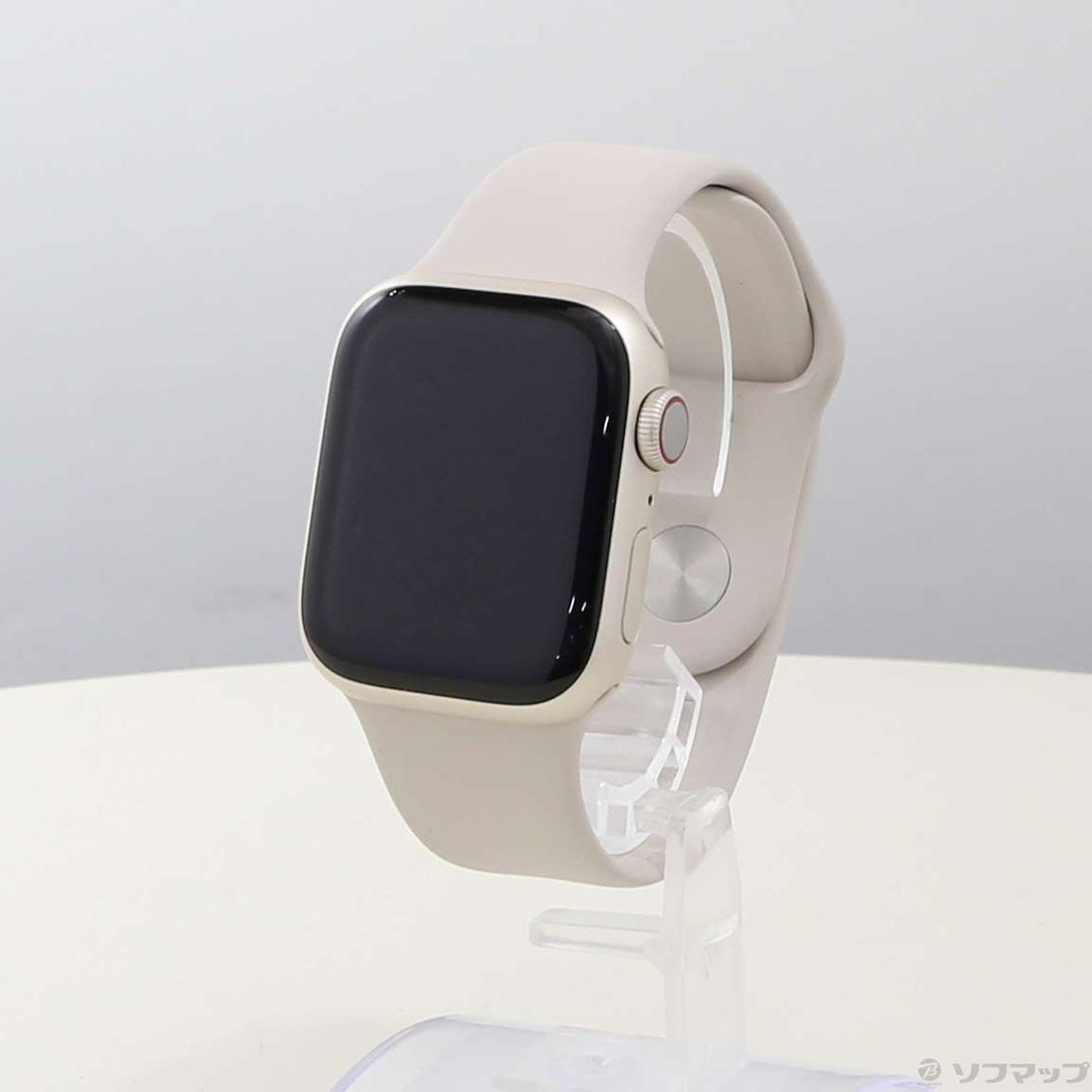 Apple Watch Series 8 GPS + Cellular 41mm スターライトアルミニウムケース スターライトスポーツバンド
