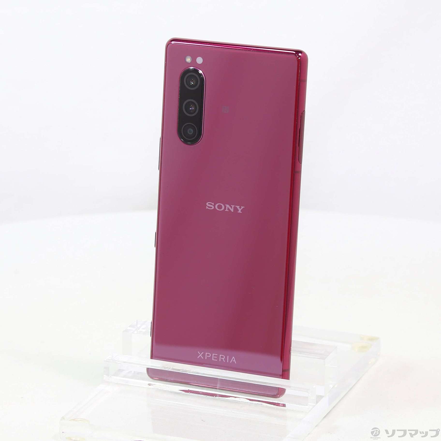 中古】Xperia 5 128GB レッド J9260 SIMフリー [2133054654085] - リコレ！|ビックカメラグループ  ソフマップの中古通販サイト