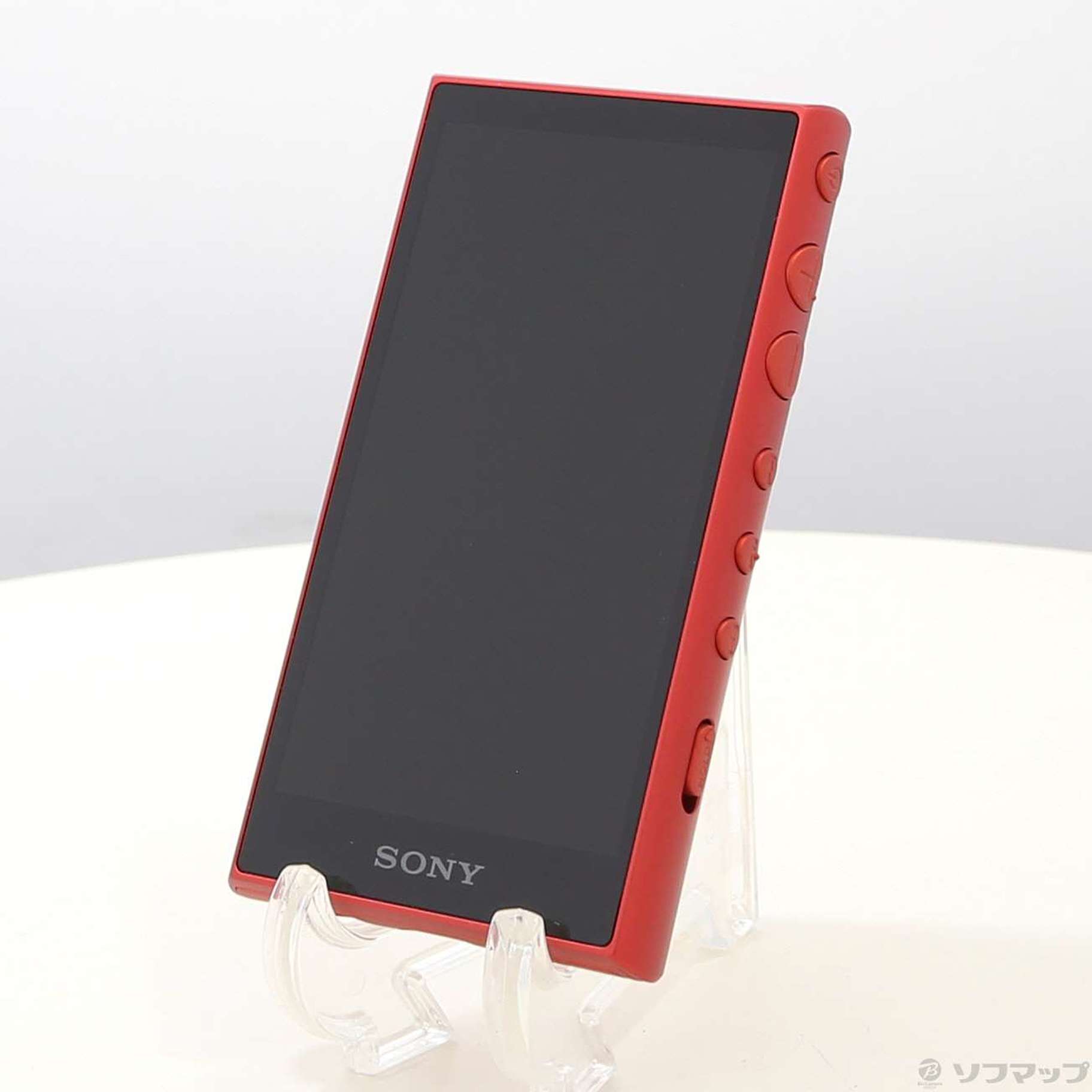 (中古)SONY WALKMAN A100シリーズ メモリ32GB+microSD レッド NW-A106(262-ud)