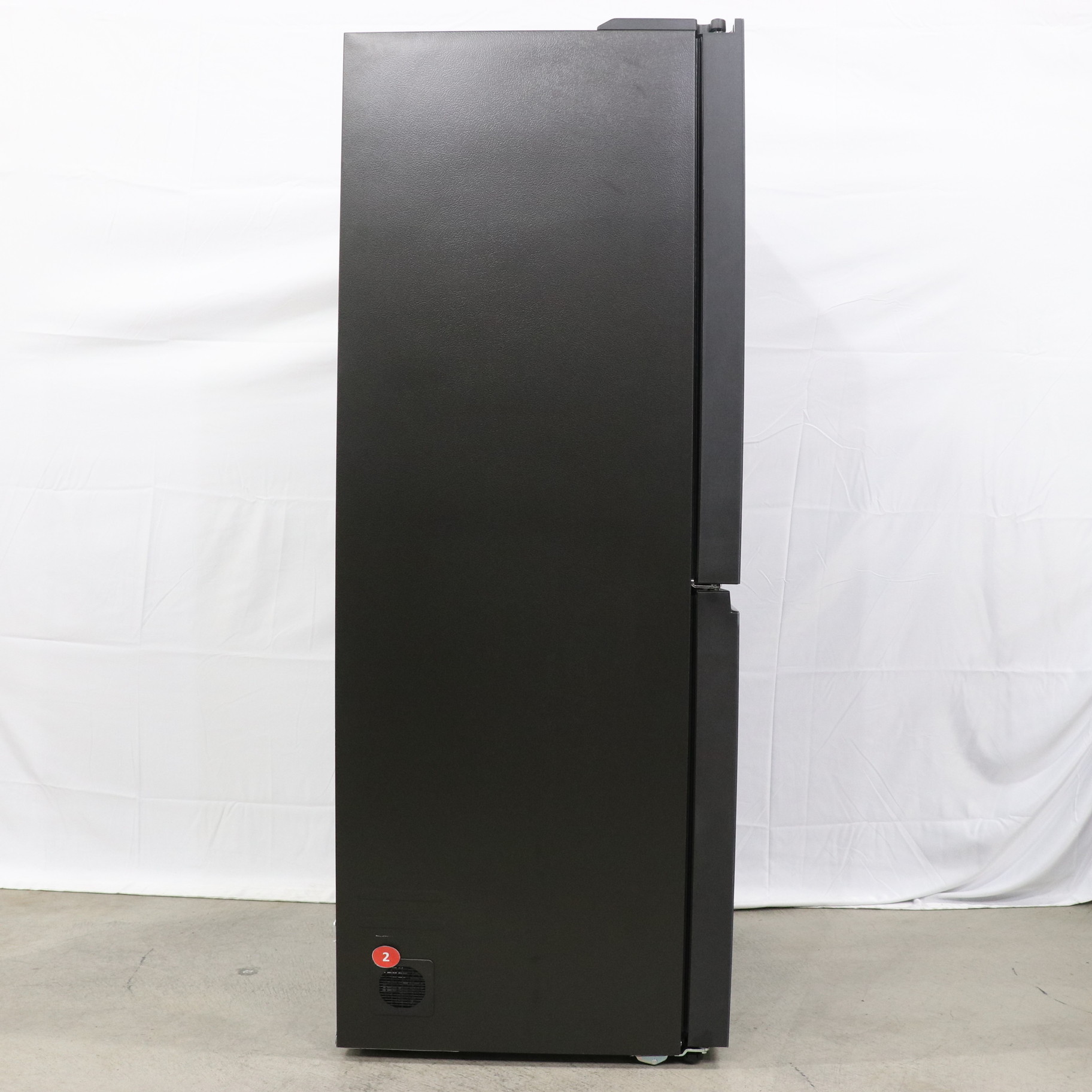 中古】〔展示品〕 フレンチドア冷蔵庫 大容量冷凍庫 ブルーイッシュ