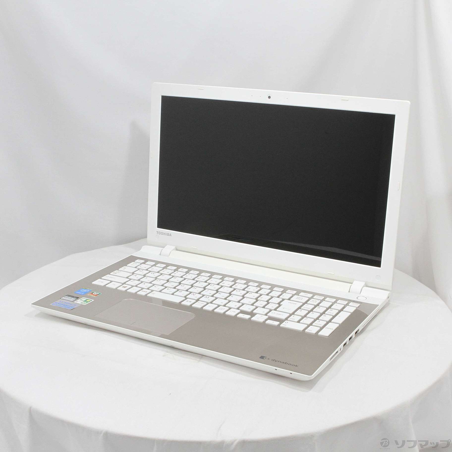 中古】格安安心パソコン dynabook T55／TGS PT55TGS-BWA3 〔Windows 10