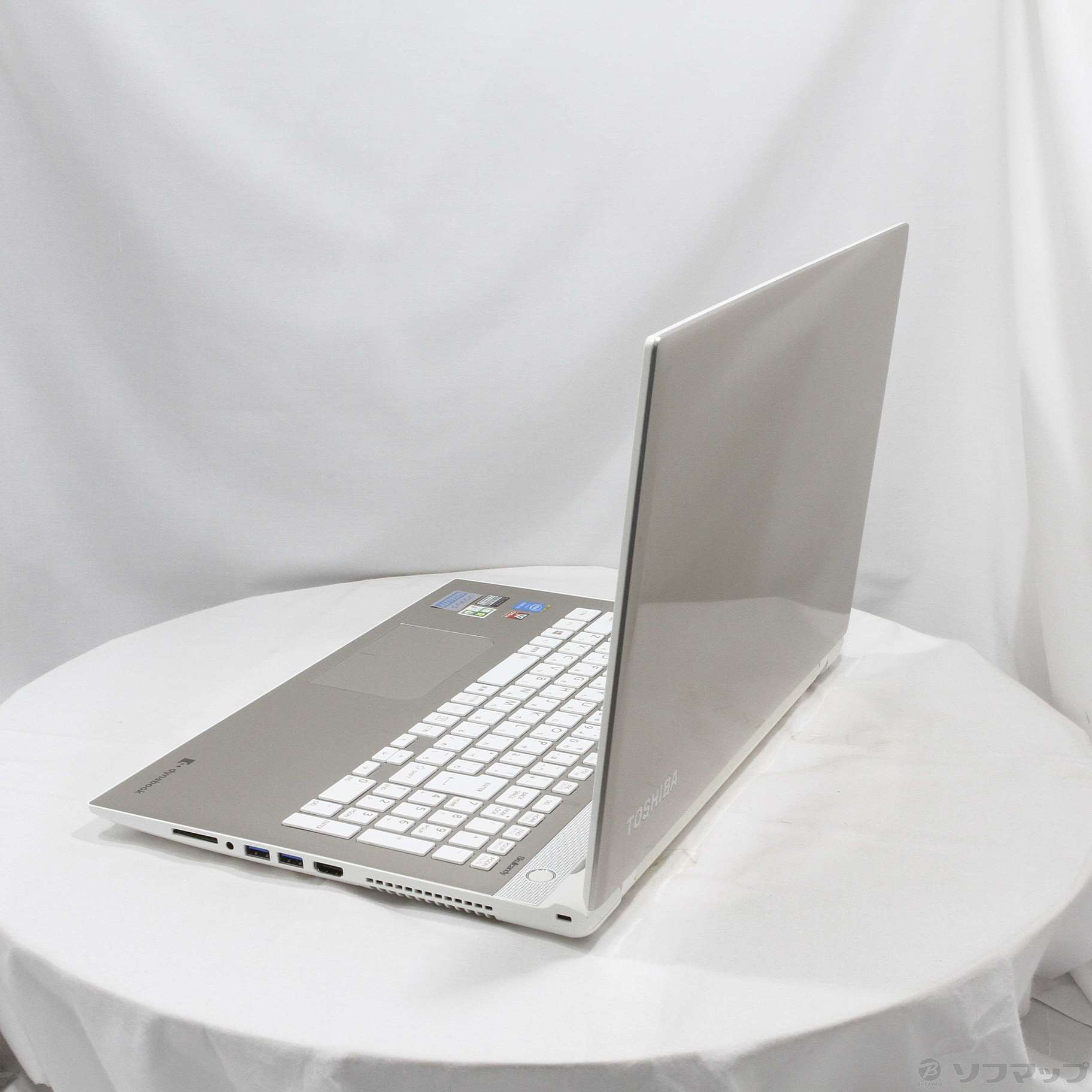 中古】格安安心パソコン dynabook T55／TGS PT55TGS-BWA3 〔Windows 10