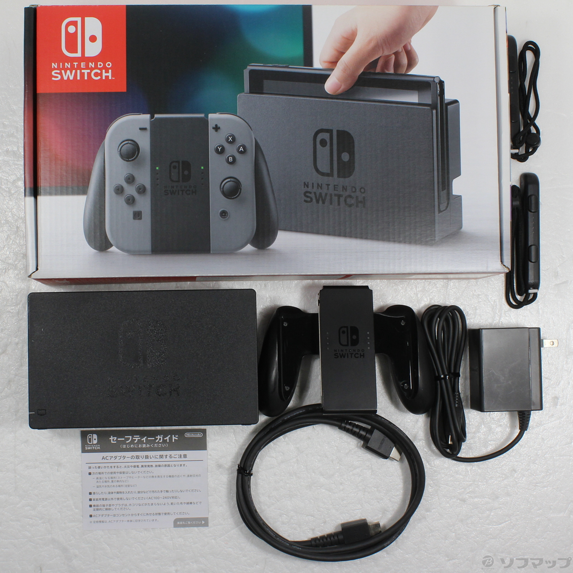 Nintendo Switch Joy-Con (L) ／ (R) グレー