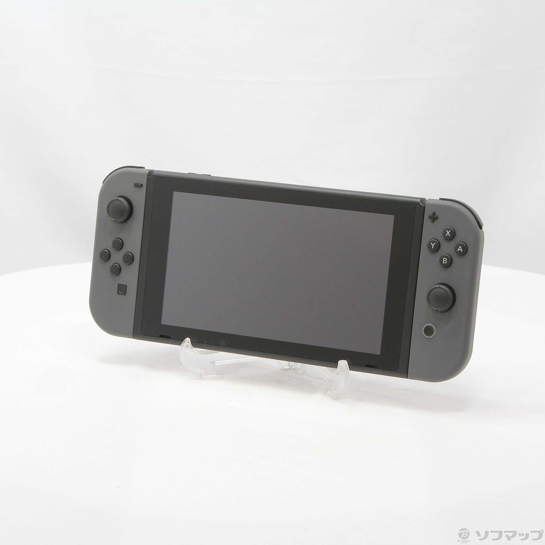 中古品〕 Nintendo Switch Joy-Con (L) ／ (R) グレー (2019年8月 