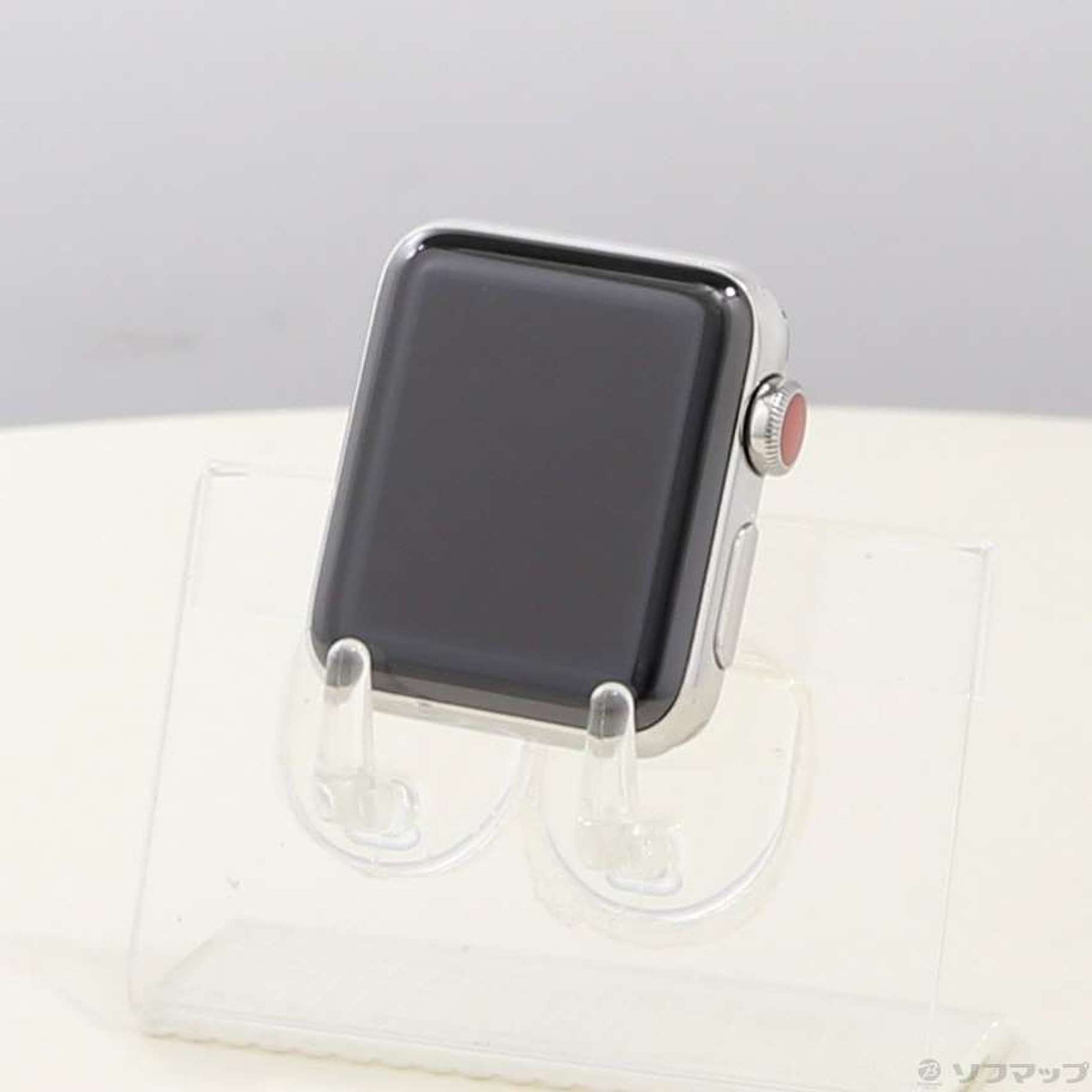 中古】Apple Watch Series 3 GPS + Cellular 38mm ステンレススチール 