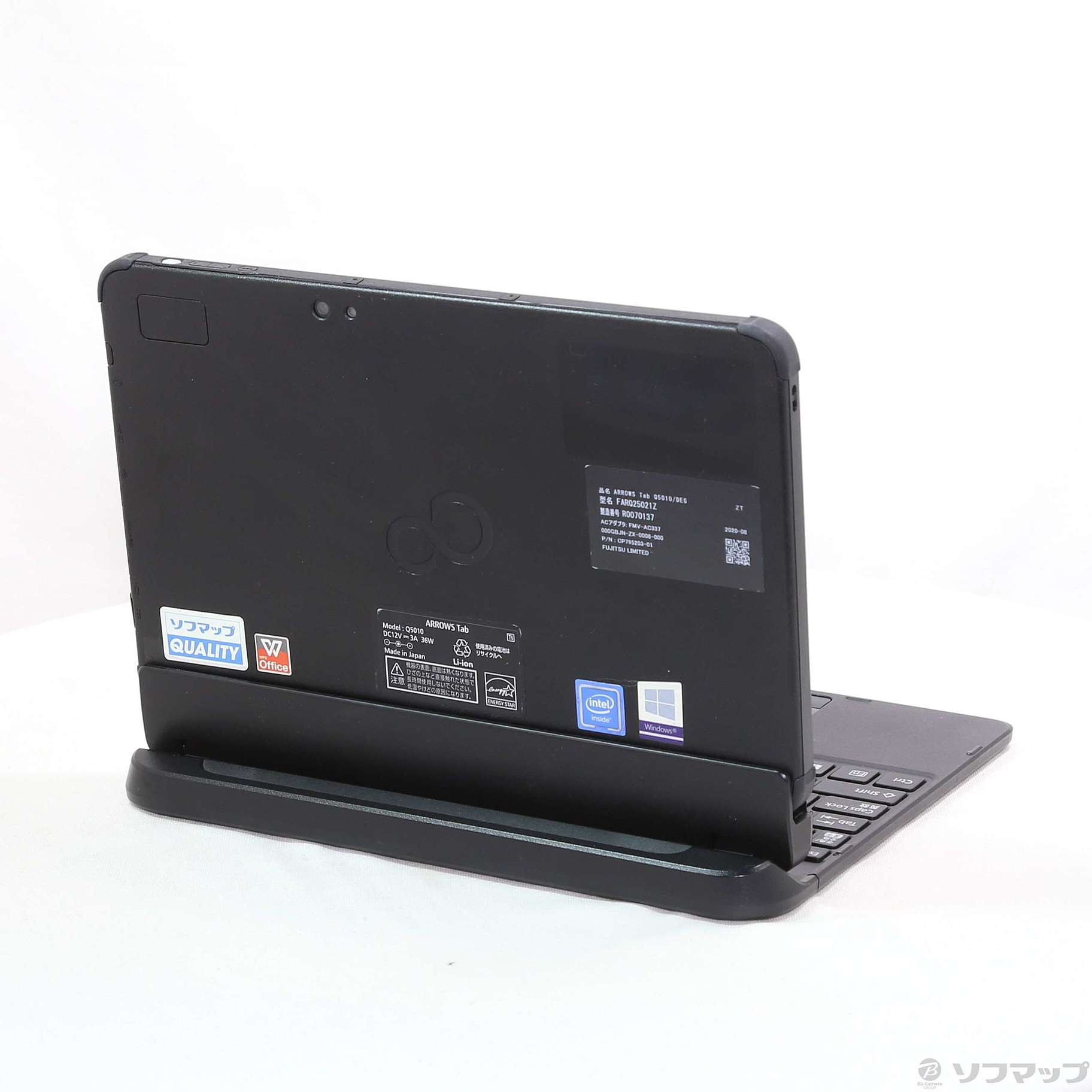 中古】FUJITSU(富士通） ARROWS Tab Q508／SE FARQ1801LZ 〔Windows 10〕 【295-ud】