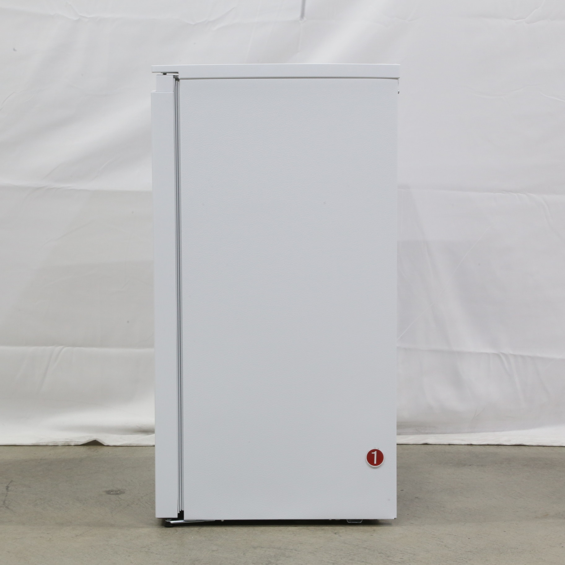 〔展示品〕 前開き直冷式冷凍庫 ホワイト HF-A61W ［48cm ／61L ／1ドア ／右開きタイプ］