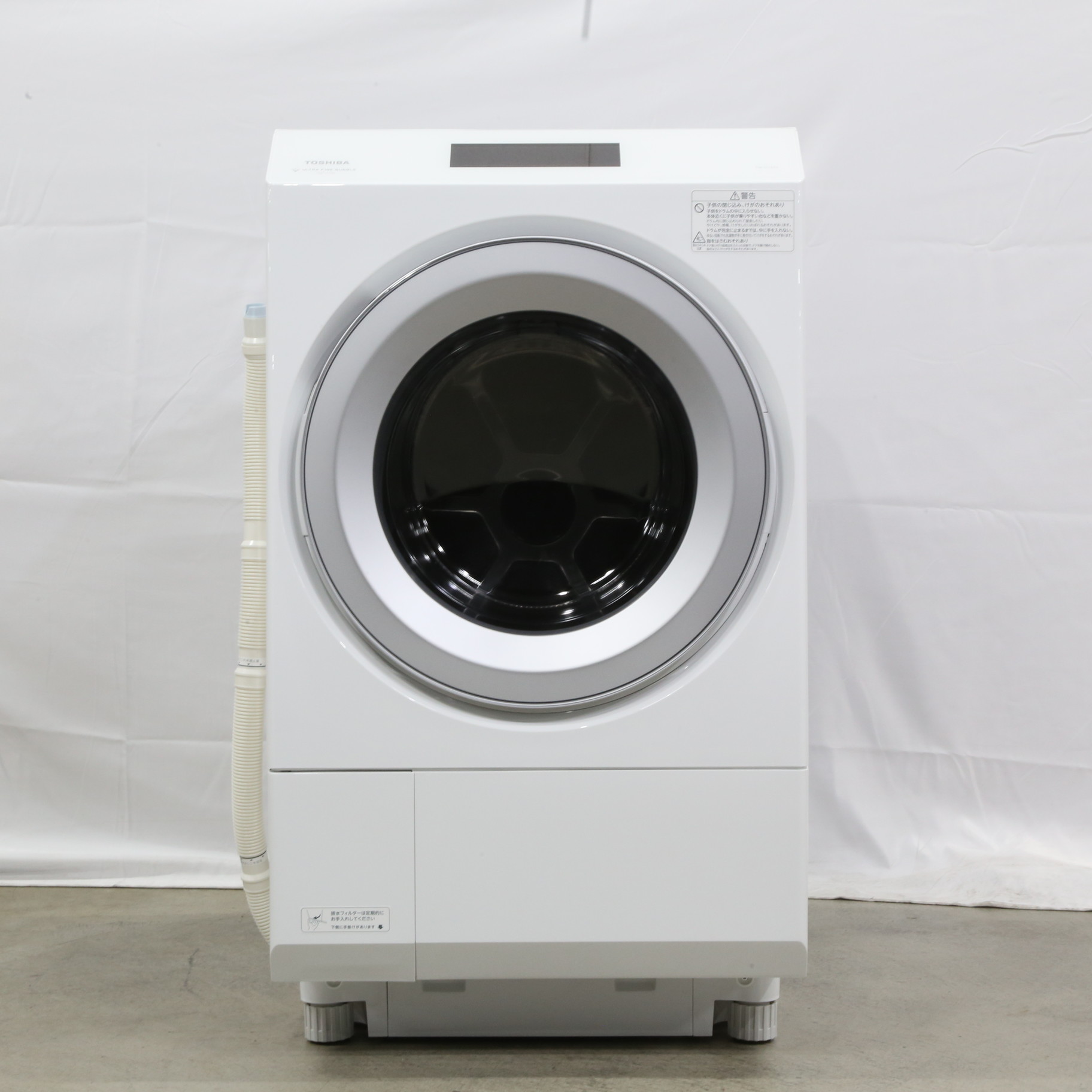 〔展示品〕 ドラム式洗濯乾燥機 ZABOON（ザブーン） グランホワイト TW-127XP3R(W) ［洗濯12.0kg ／乾燥7.0kg  ／ヒートポンプ乾燥 ／右開き］