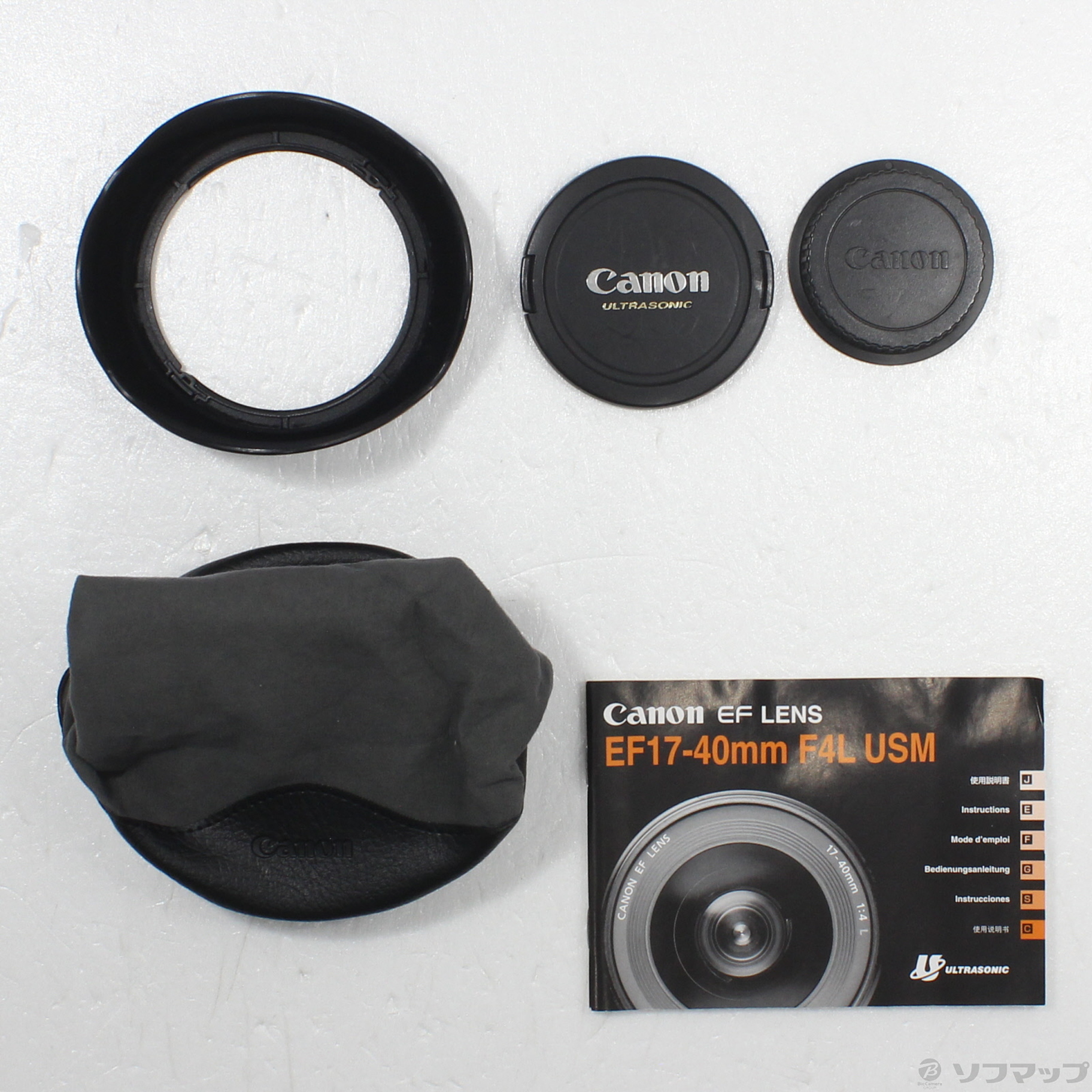 中古】Canon EF 17-40mm F4L USM (レンズ) [2133054692353] - リコレ！|ビックカメラグループ  ソフマップの中古通販サイト