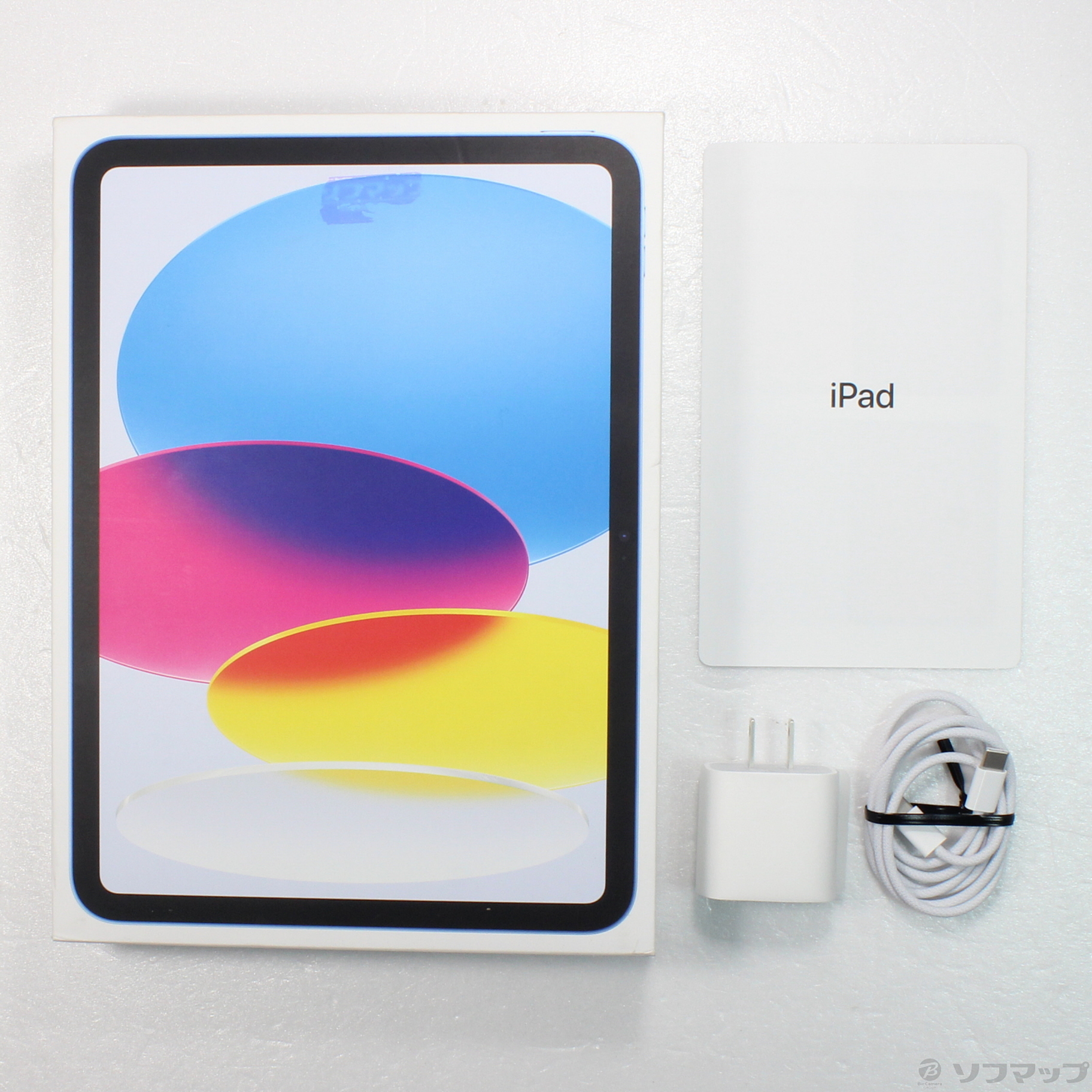 中古】iPad 第10世代 64GB ブルー MPQ13J／A Wi-Fi [2133054700249 