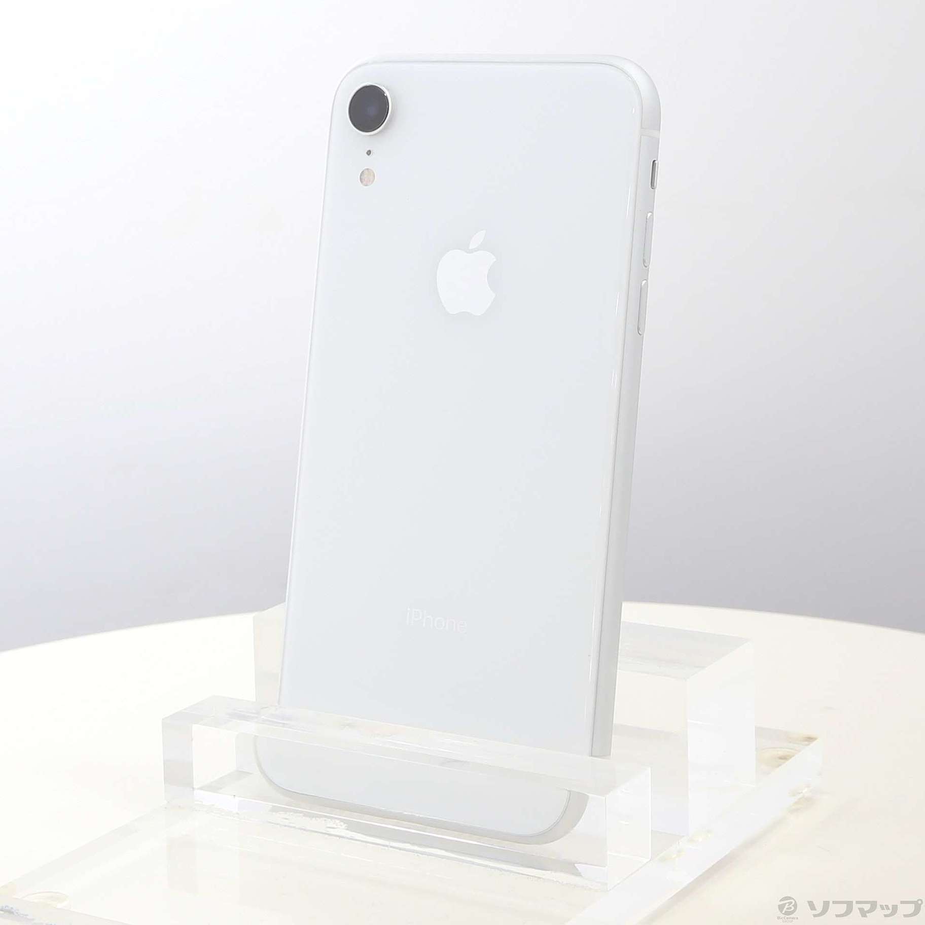 発送Apple iPhoneXR 128GB White A2106 MT0J2J/A バッテリ83%■SIMフリー(SIMロック解除済)★Joshin5672 iPhone