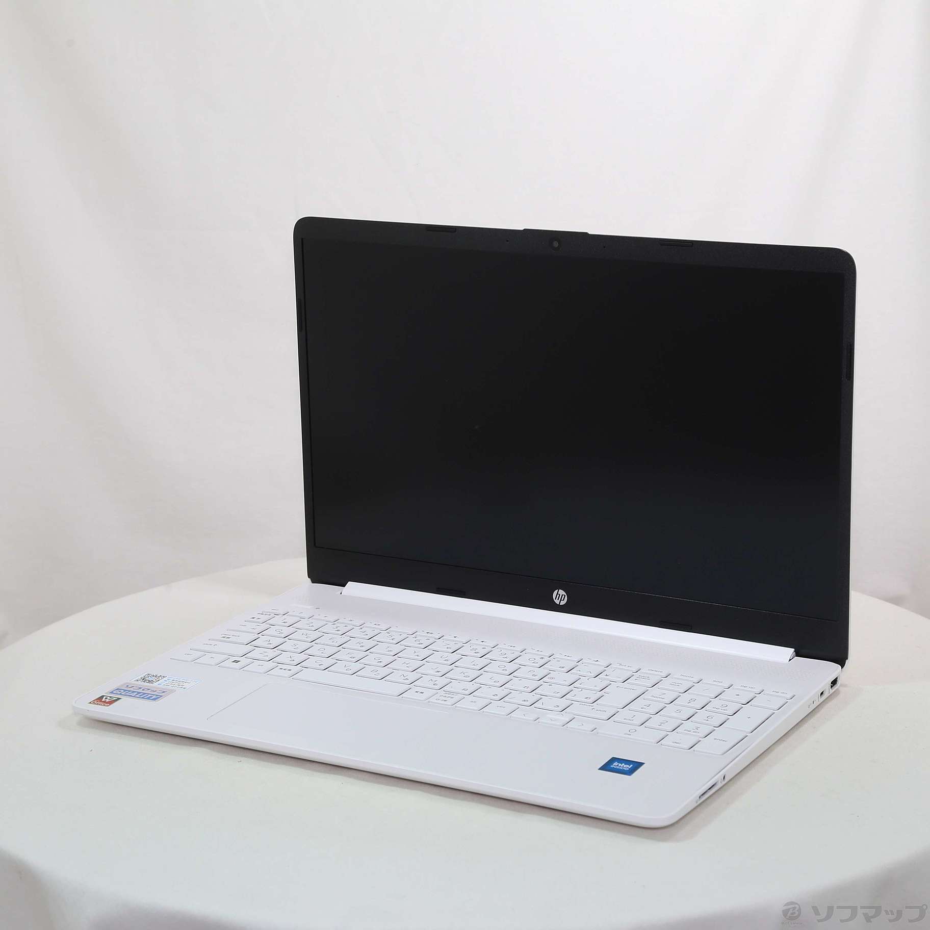 中古】HP 15s-fq3000 54H87PAAAAA ピュアホワイト ［Celeron N4500 ...