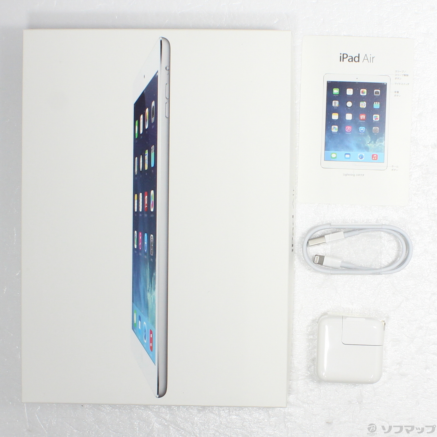 中古品〕 iPad Air 16GB シルバー MD788J／A Wi-Fi｜の通販は