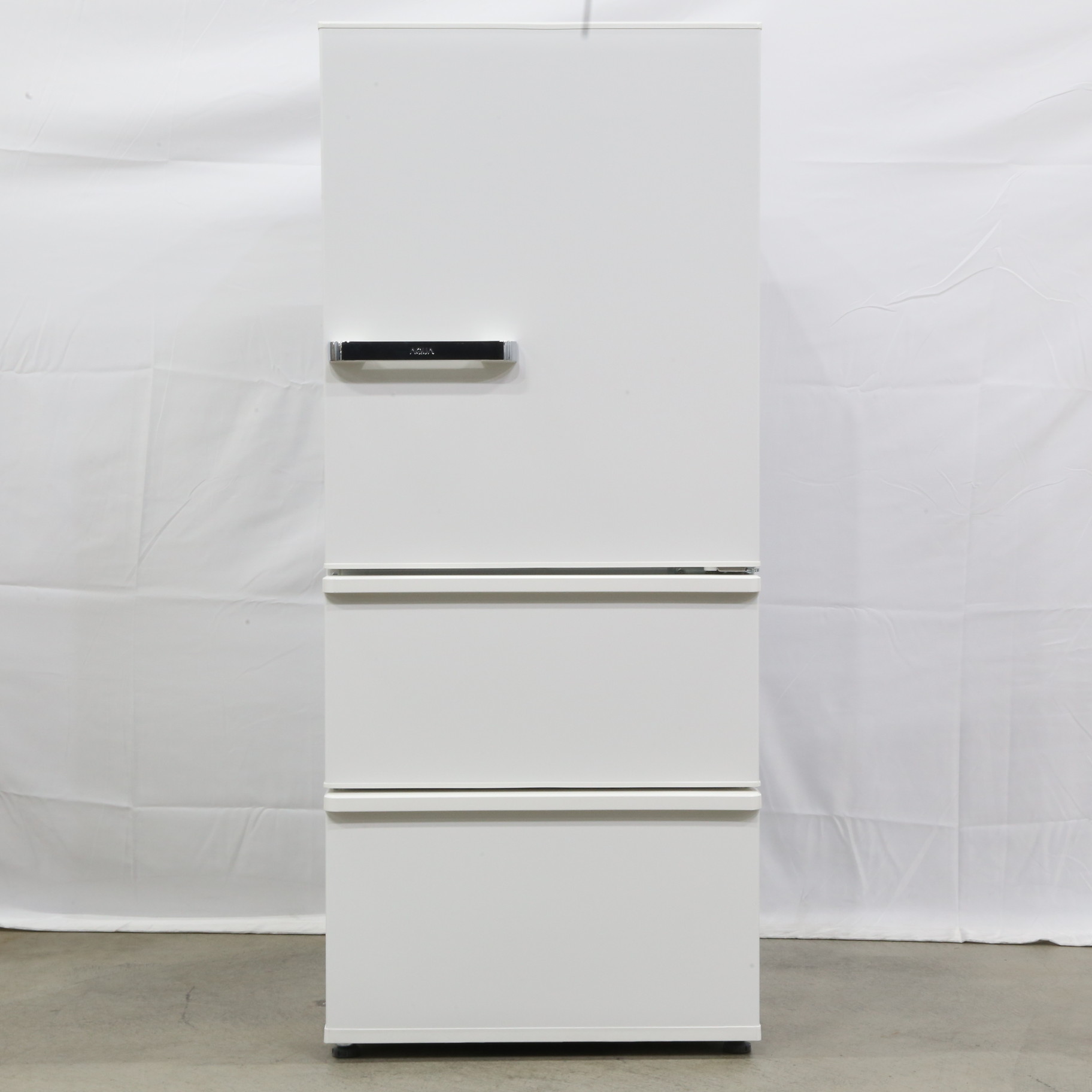 AQUA 【右開き】272L 3ドア冷蔵庫 ミルク AQR-SV27P(W) 美品