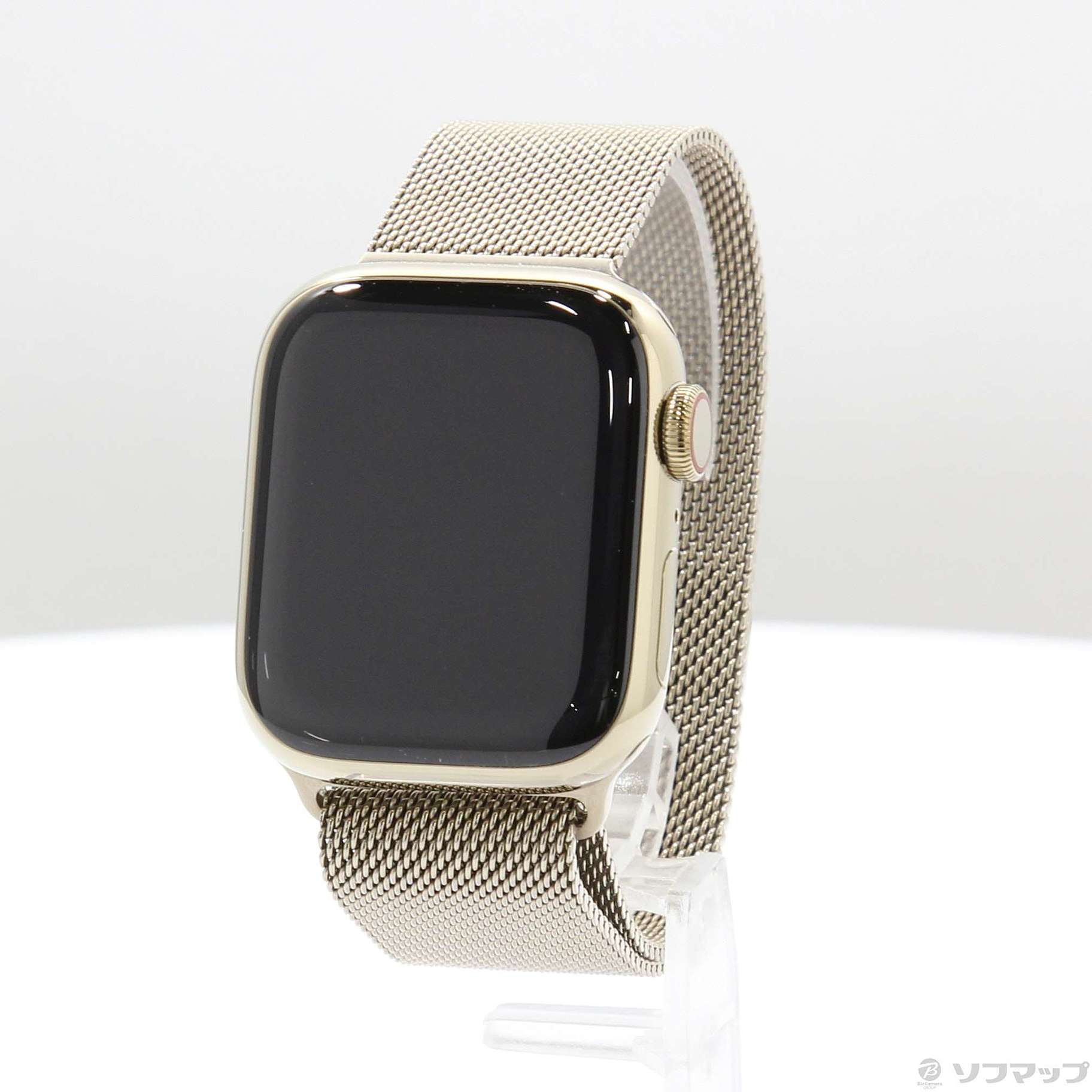 中古】Apple Watch Series 9 GPS + Cellular 41mm ゴールドステンレス