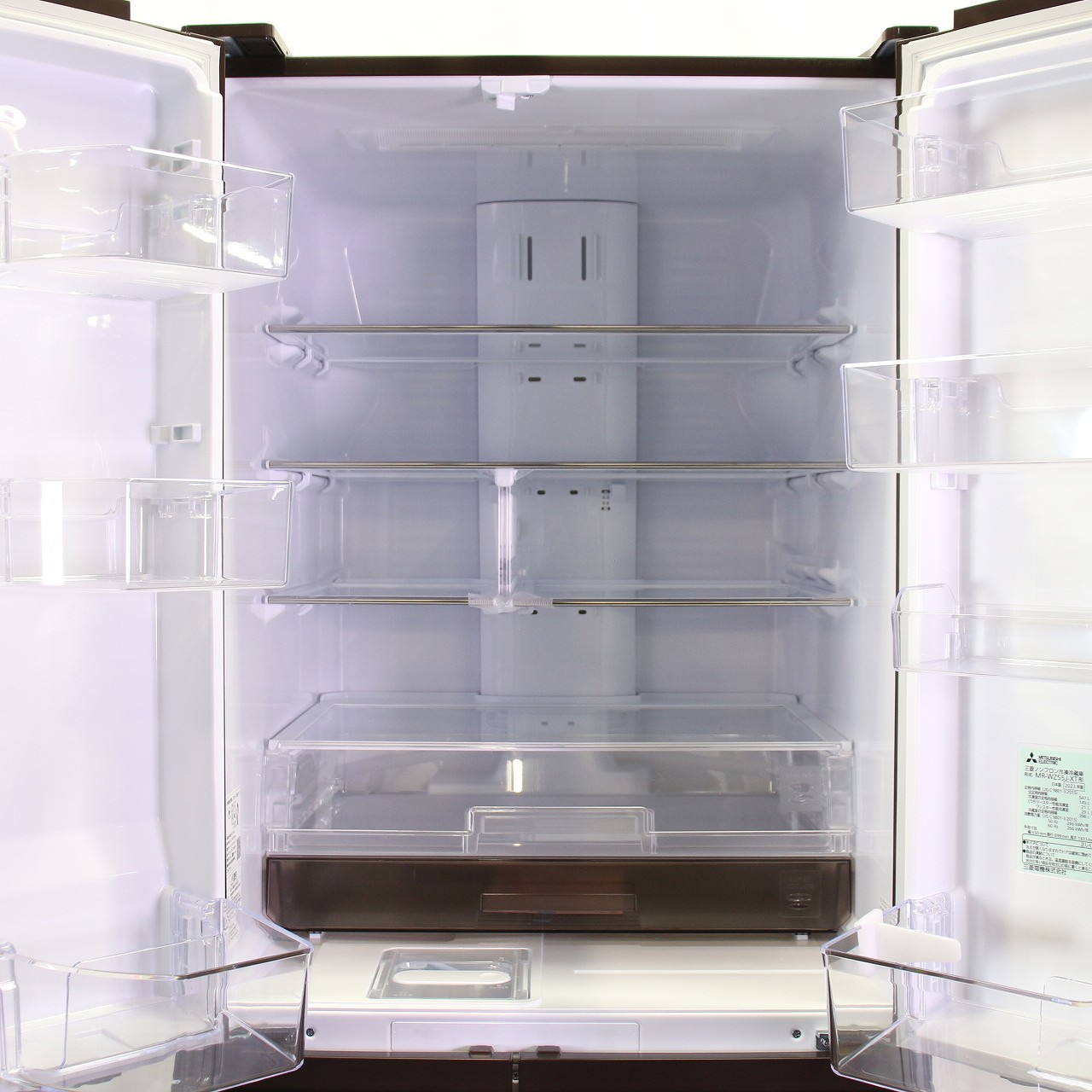 中古】〔展示品〕 冷蔵庫 WZシリーズ フロストグレインブラウン MR