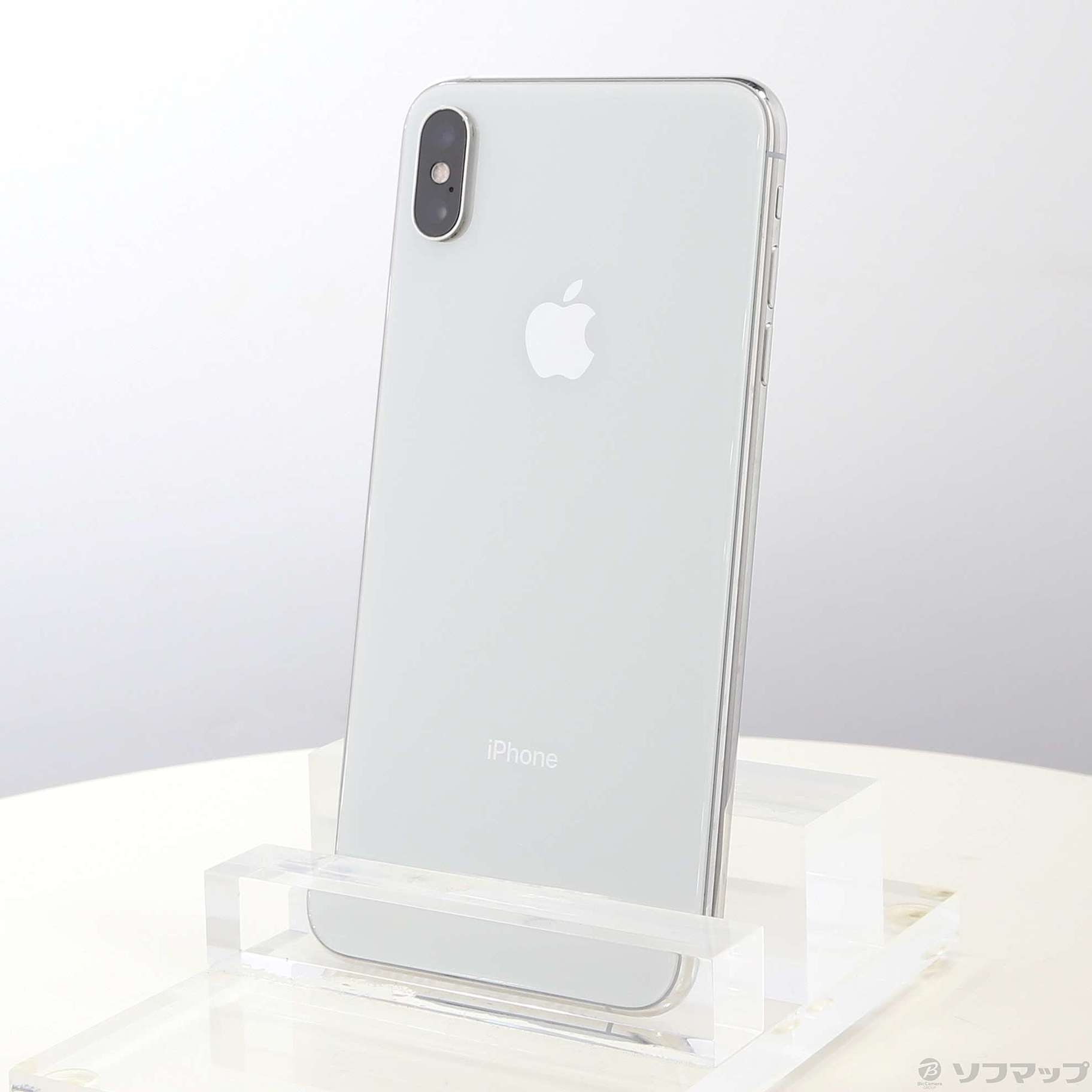 (中古)Apple iPhoneXS Max 256GB シルバー MT6V2J/A SIMフリー(352-ud)