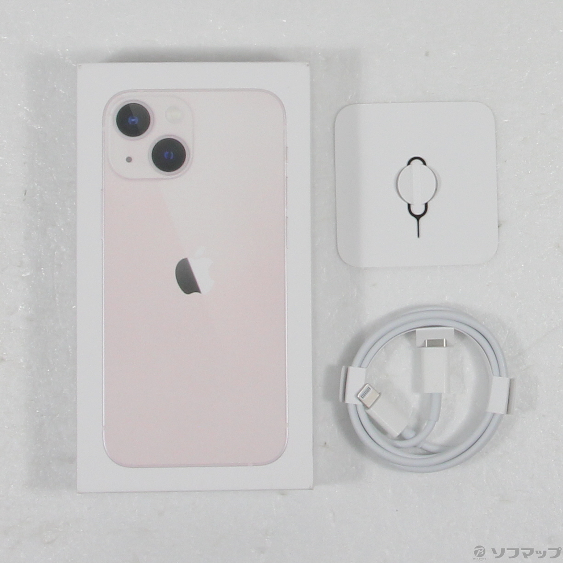 中古】iPhone13 mini 256GB ピンク MLJL3J／A SIMフリー 