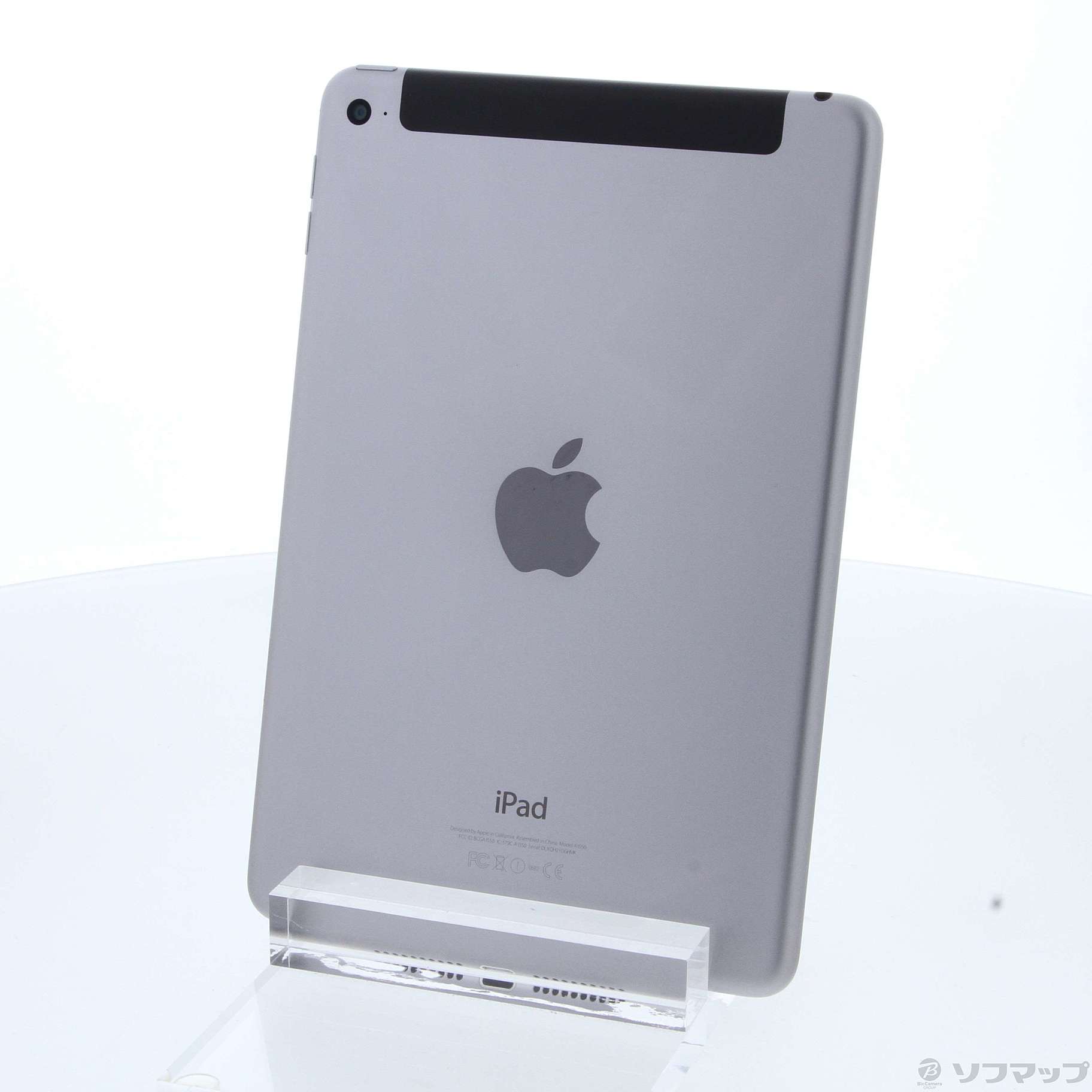 中古】iPad mini 4 64GB スペースグレイ MK722J／A auロック解除SIM