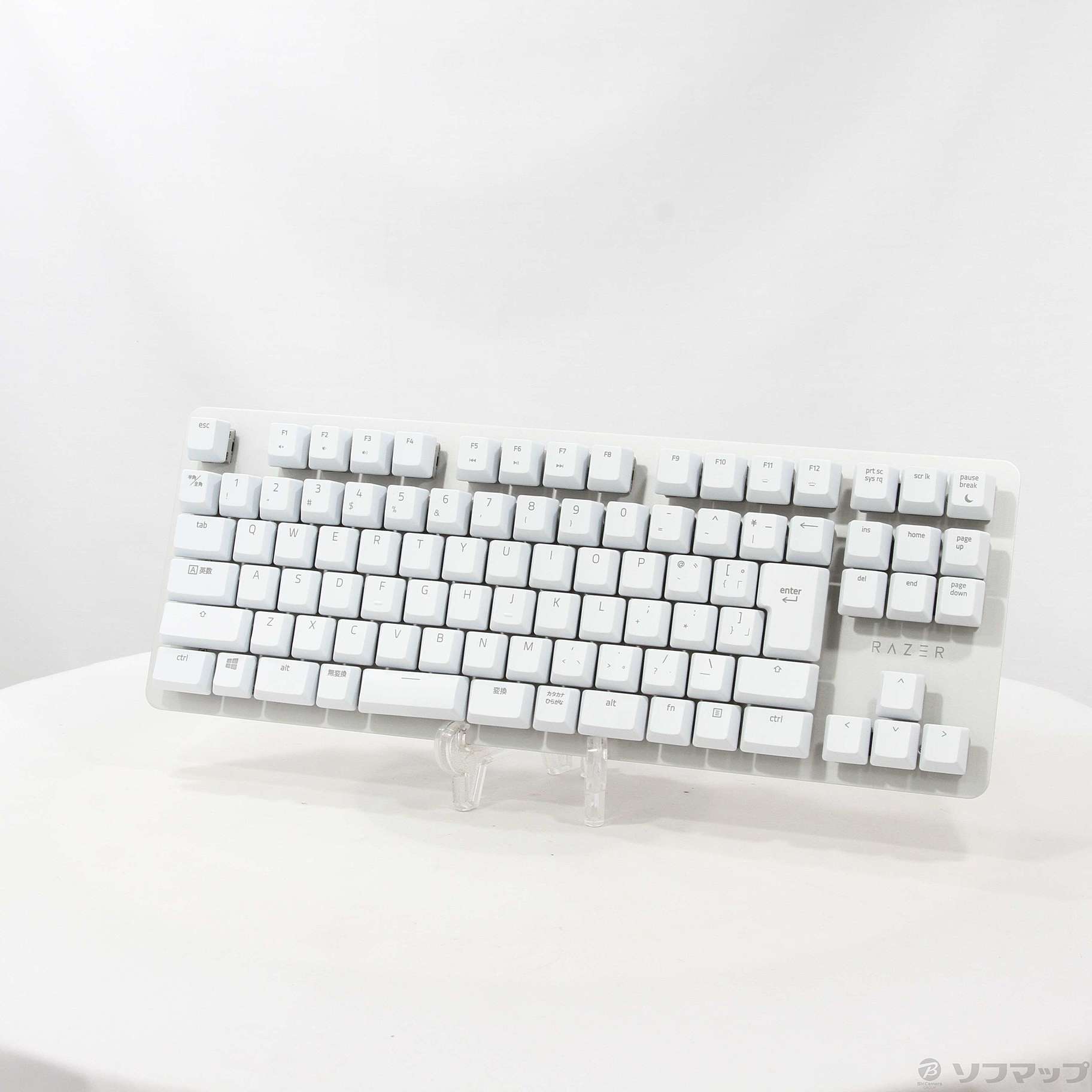 中古】BlackWidow Lite JP - Mercury White RZ03-02640800-R3J1 オレンジ軸  [2133054753139] - リコレ！|ビックカメラグループ ソフマップの中古通販サイト