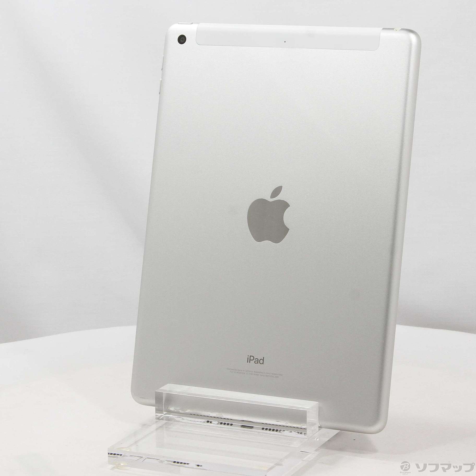 (中古)Apple iPad 第6世代 32GB シルバー MR6P2J/A auロック解除SIMフリー(348-ud)