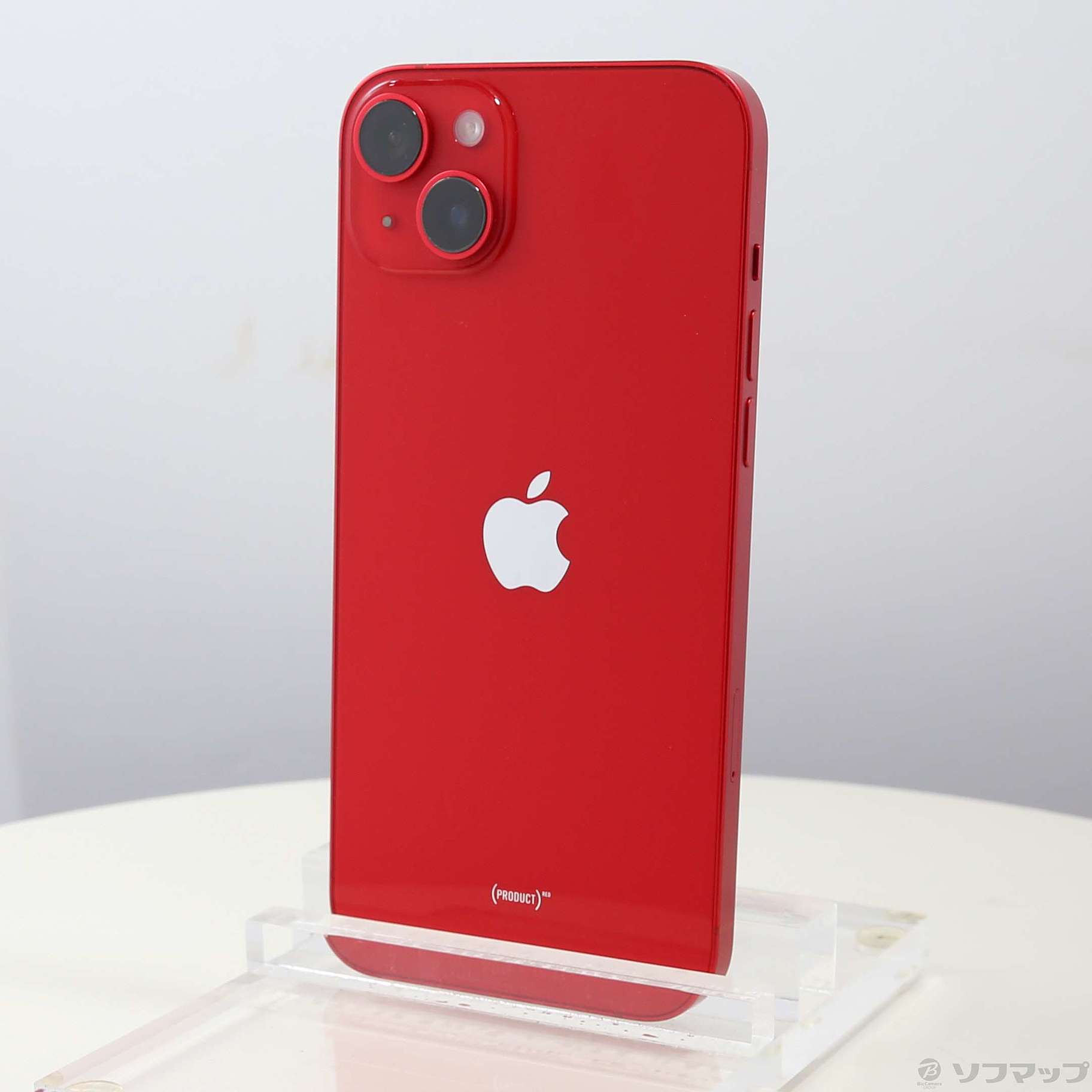 中古】iPhone14 Plus 128GB プロダクトレッド MQ4F3J／A SIMフリー 