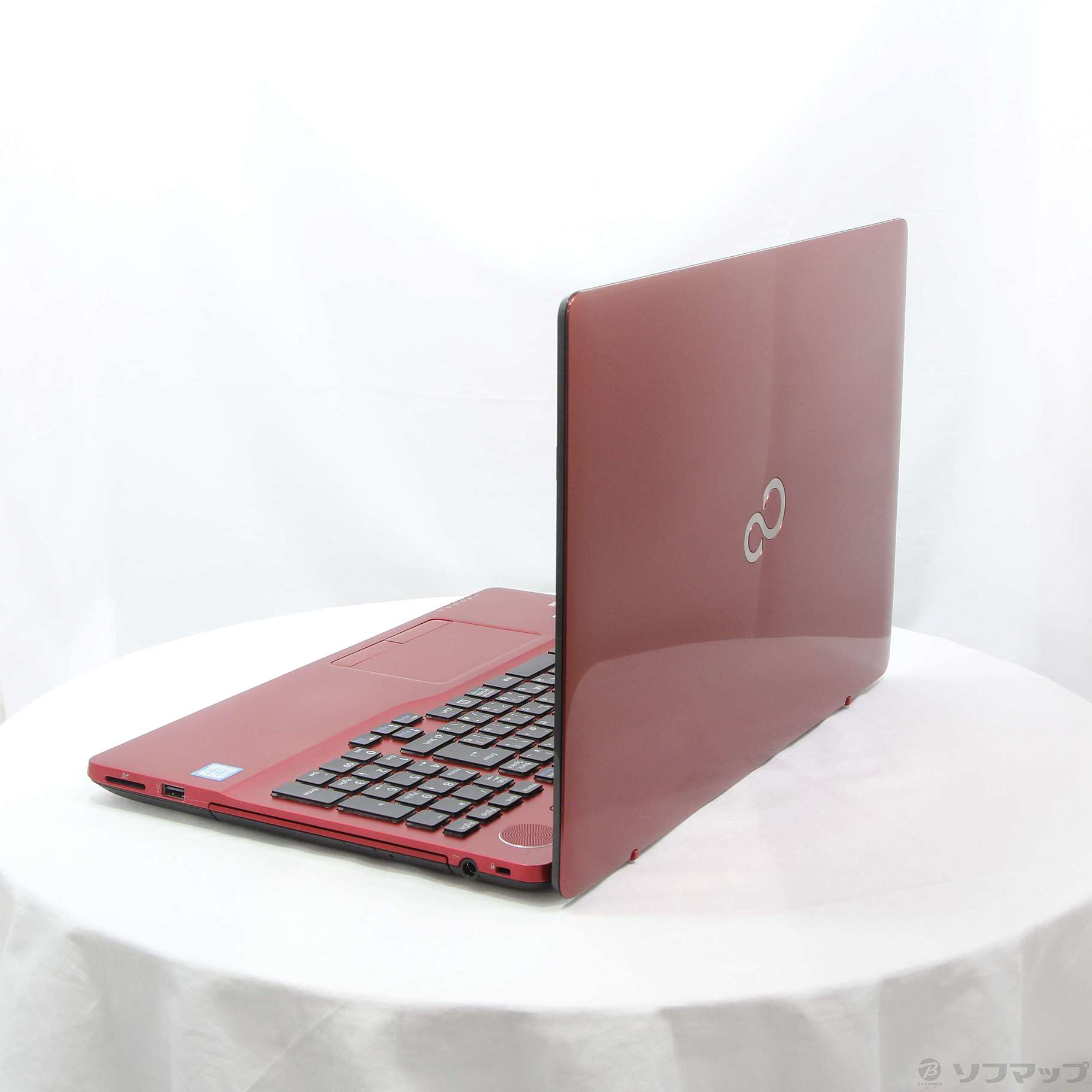 中古】LIFEBOOK AH53／X FMVA53XRKS ルビーレッド 〔Windows 10
