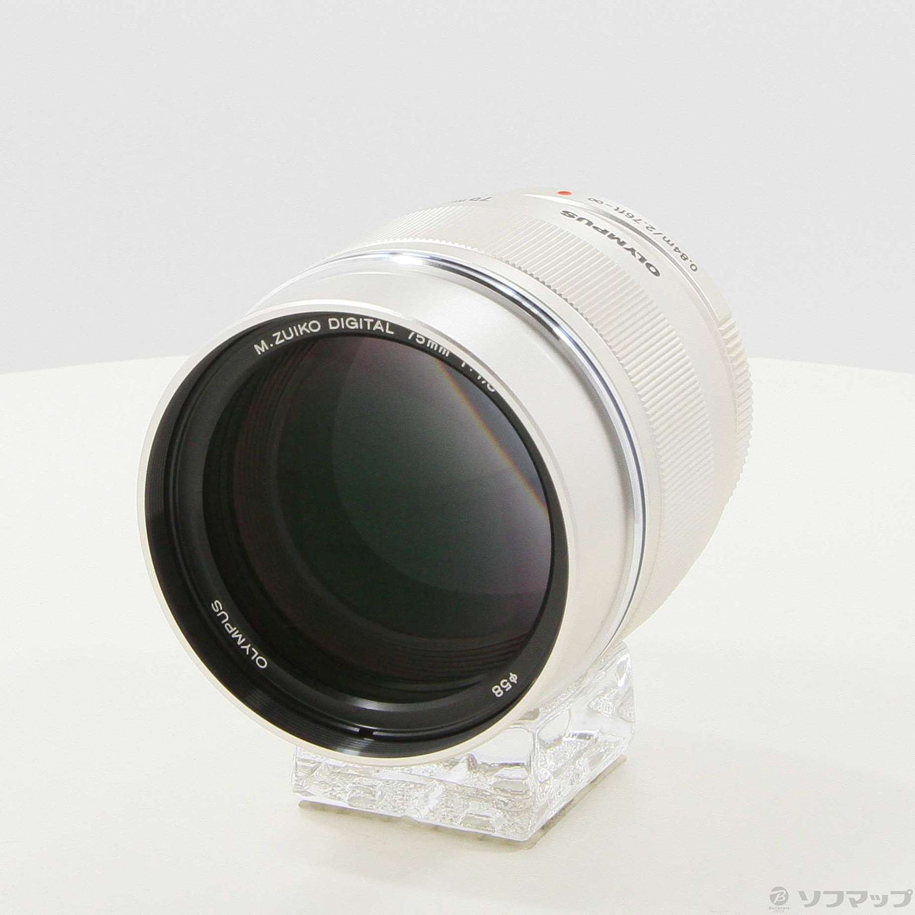 中古】M.ZUIKO DIGITAL ED 75mm F1.8 μ4／3 [2133054787363] - リコレ