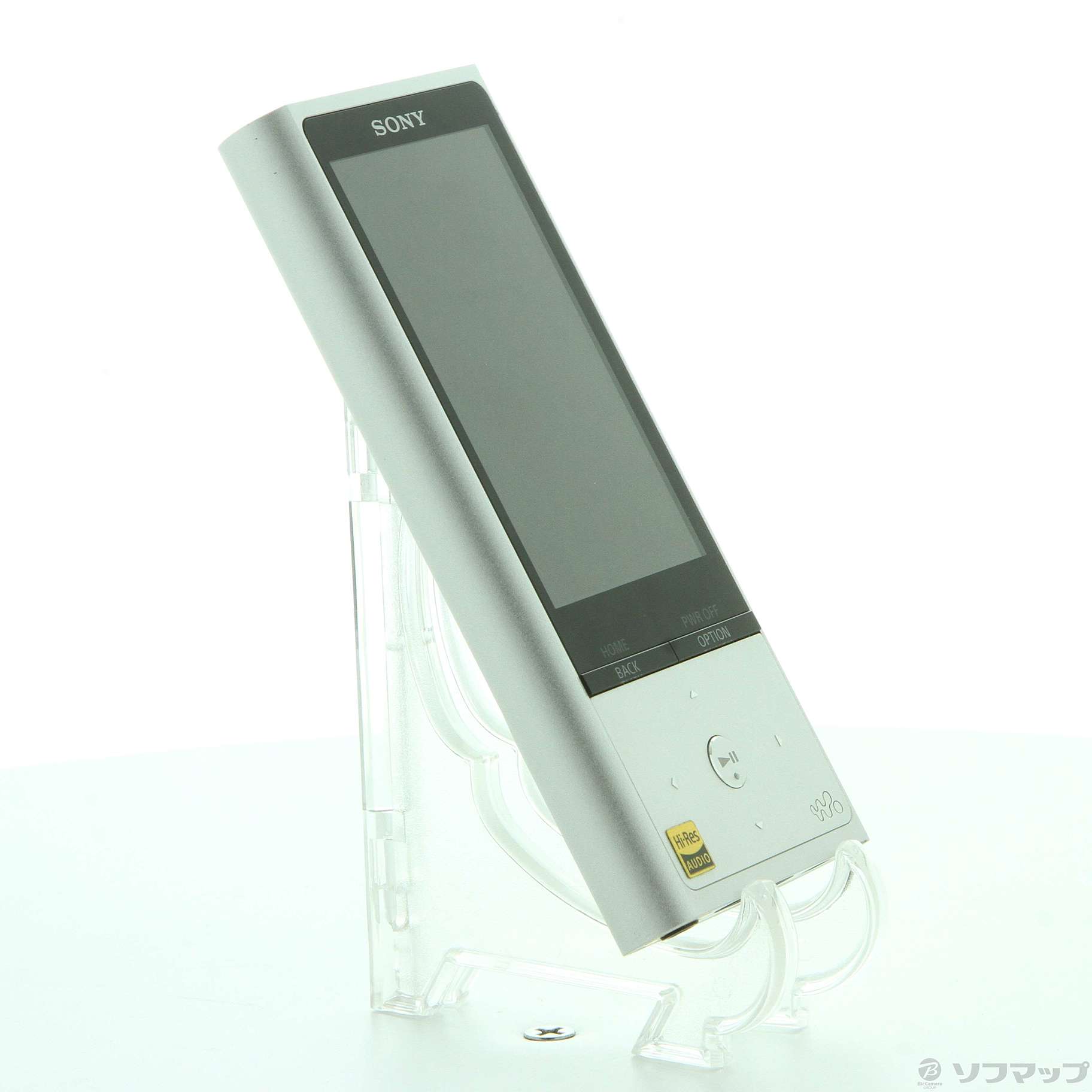 WALKMAN NW-ZX100 128GB MicroSDカード対応　シルバー 中古】WALKMAN ZX100 メモリ128GB+microSD シルバー NW-ZX100