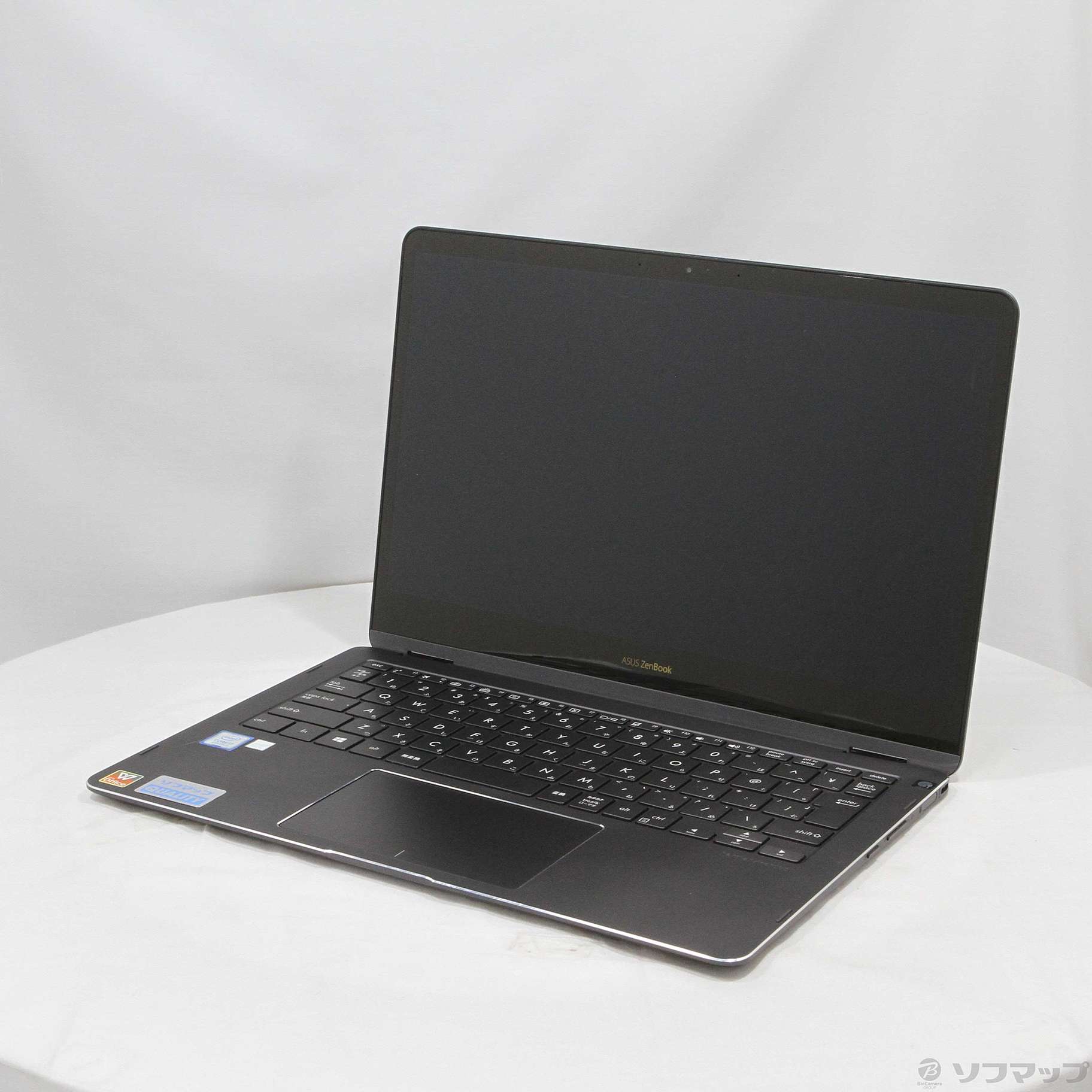 ZenBook Flip S UX370UA UX370UA-8550 スモーキーグレー 〔Windows 10〕