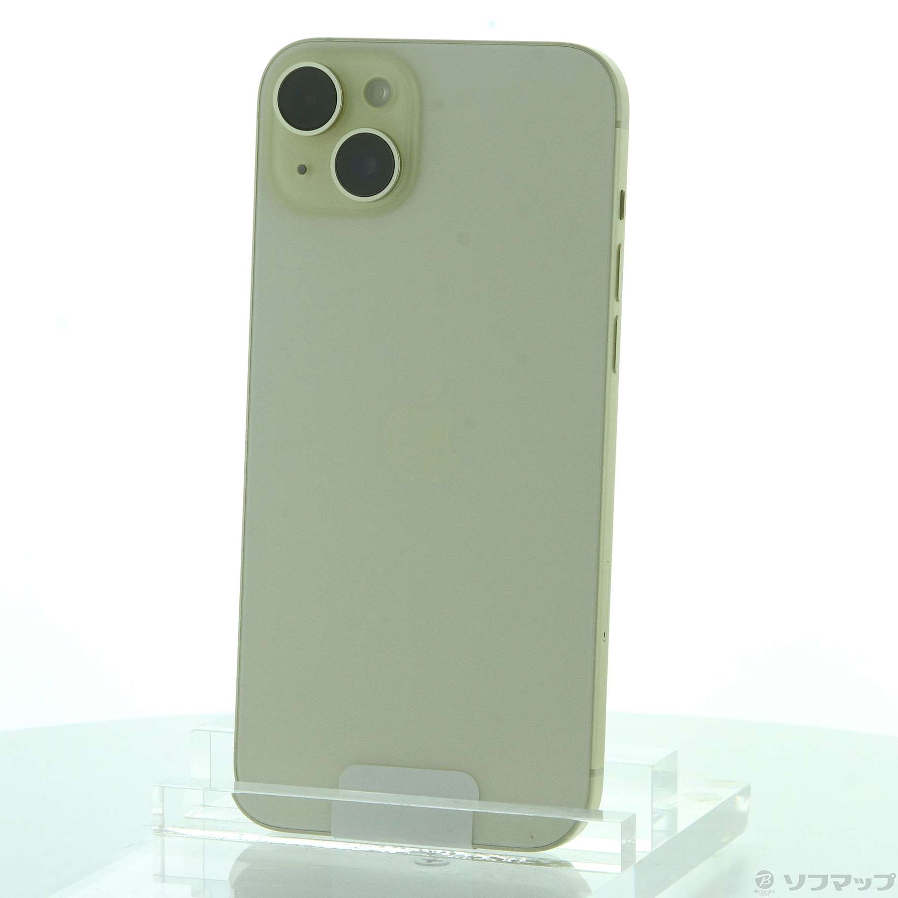 中古】iPhone15 Plus 128GB イエロー MU0A3J／A SIMフリー