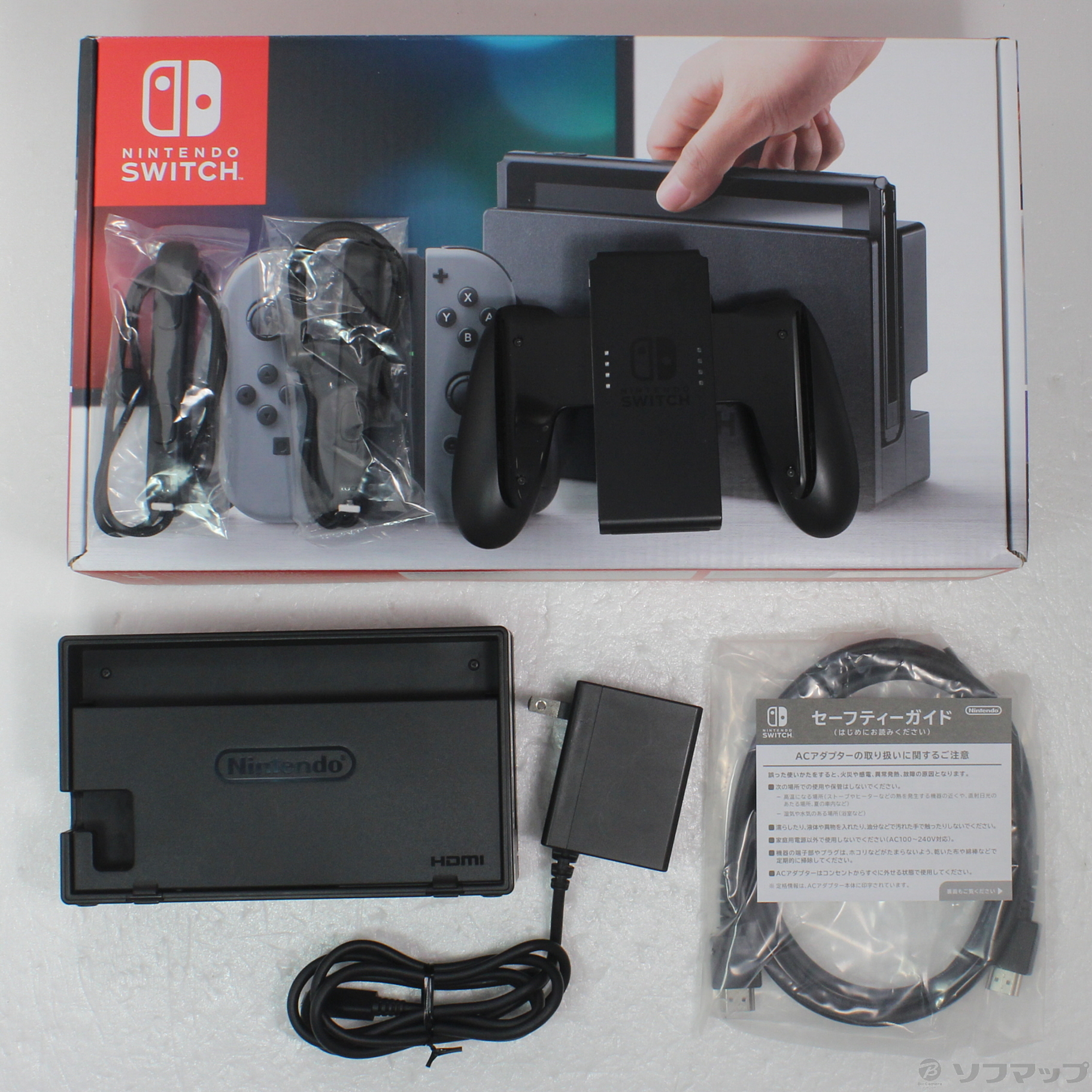 Nintendo Switch Joy-Con (L) ／ (R) グレー