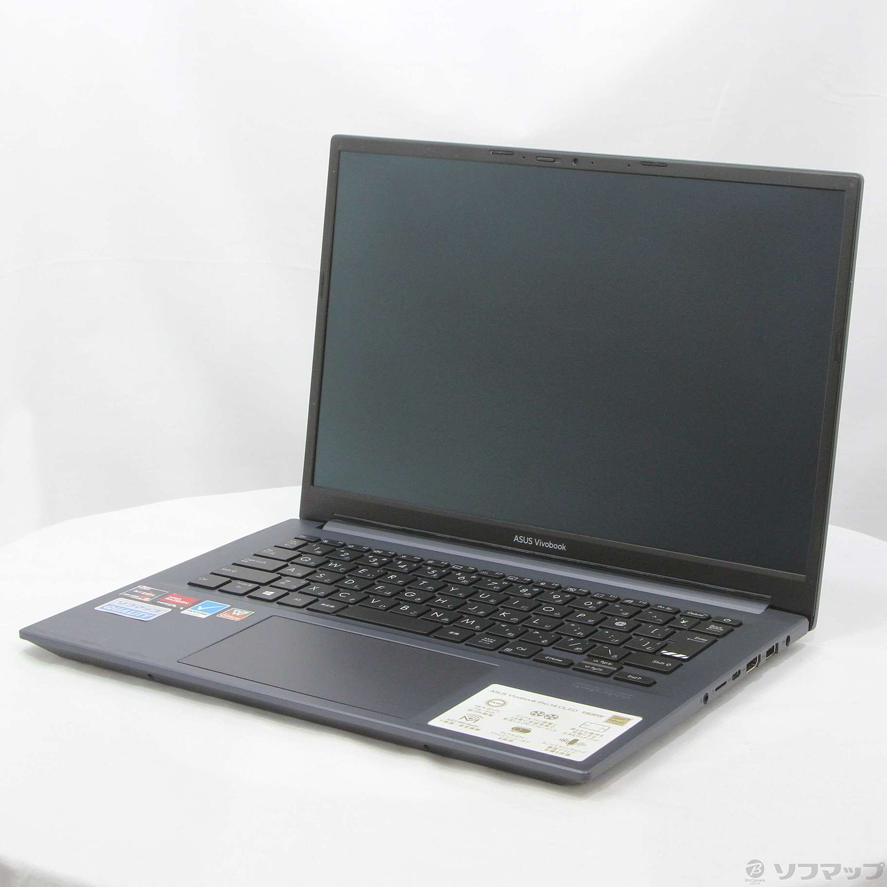 VivoBook Pro 14 OLED M3401QA M3401QA-KM011WS クワイエットブルー ［AMD Ryzen 9 5900HX  (3.3GHz)／16GB／SSD512GB／14インチワイド］