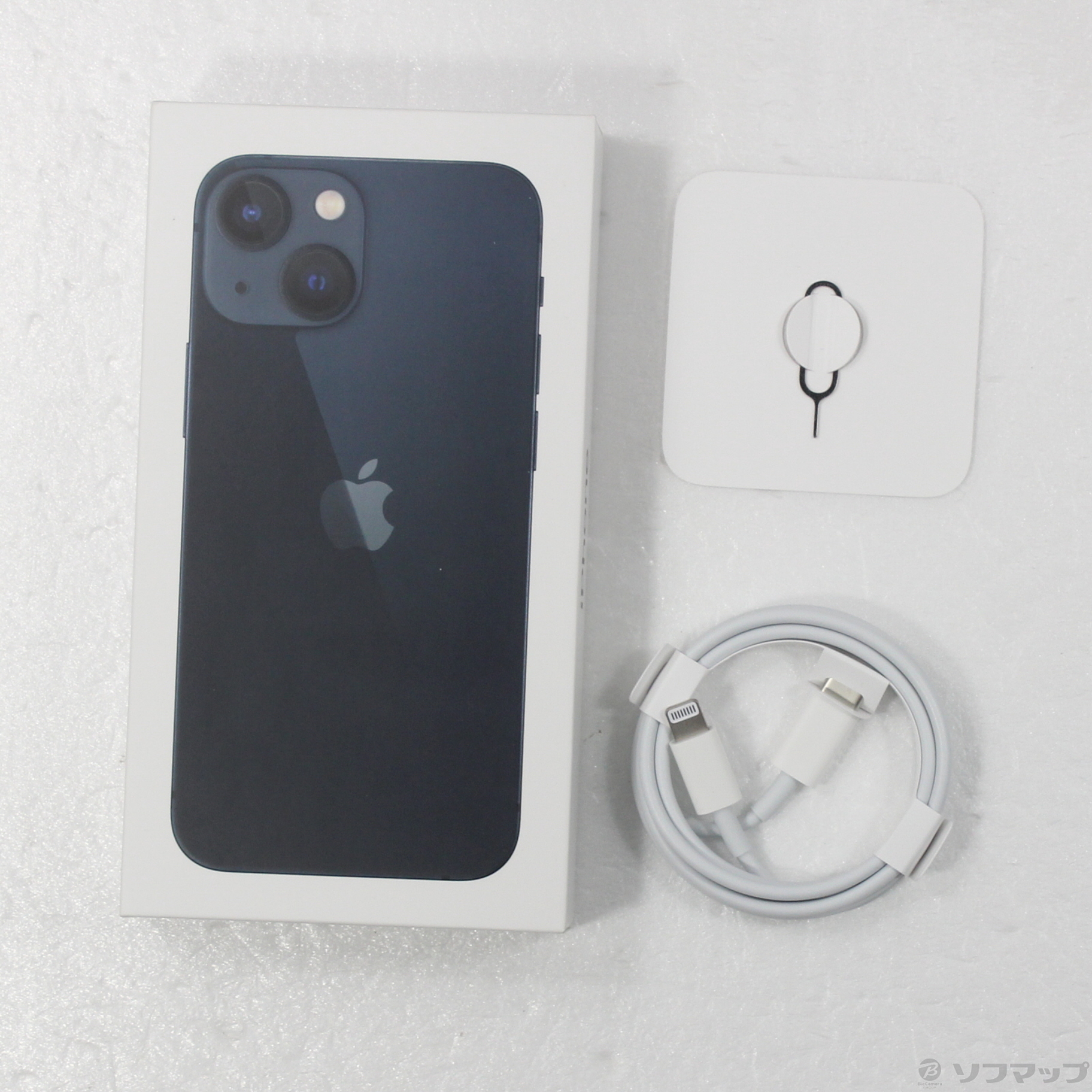 中古】iPhone13 mini 256GB ミッドナイト NLJJ3J／A SIMフリー 