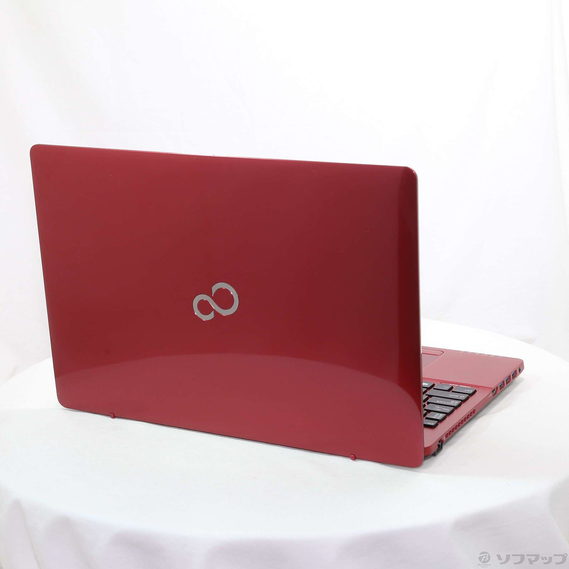 中古】格安安心パソコン LIFEBOOK AH42／Y FMVA42YR ルビーレッド