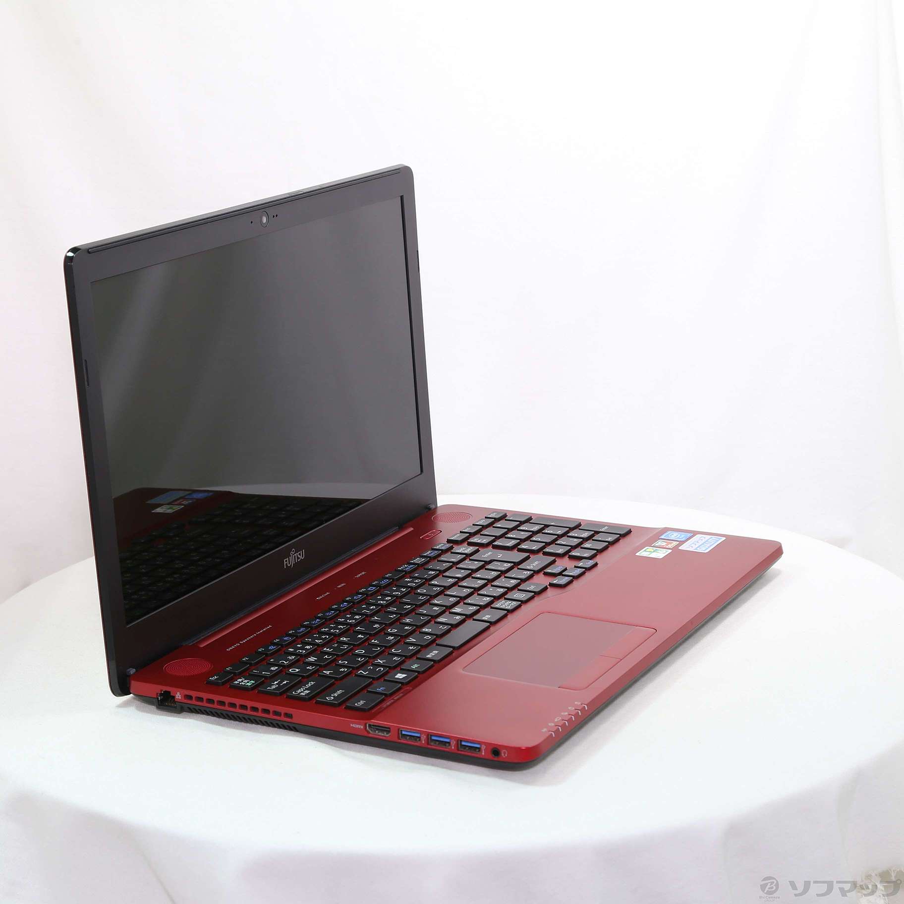 中古】格安安心パソコン LIFEBOOK AH42／Y FMVA42YR ルビーレッド