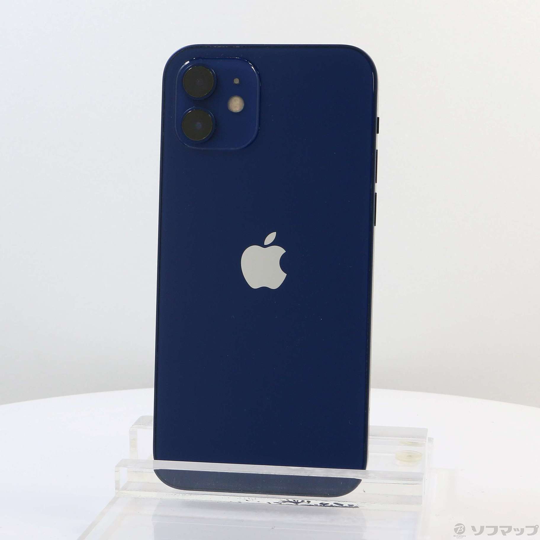 (中古)Apple iPhone12 128GB ブルー MGHX3J/A SIMフリー(276-ud)