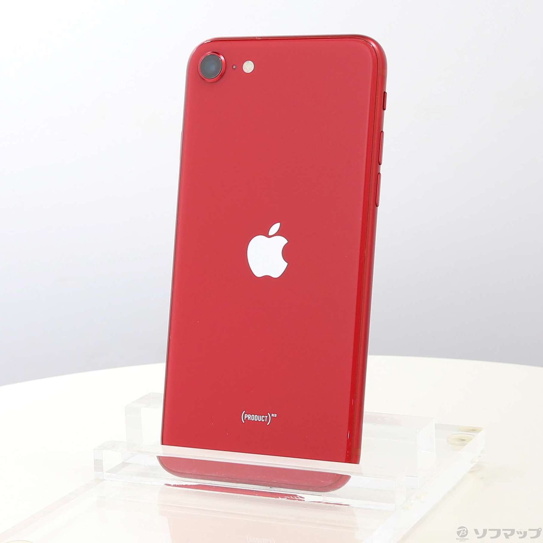(中古)Apple iPhone SE 第2世代 64GB プロダクトレッド MHGR3J/A SIMフリー(295-ud)