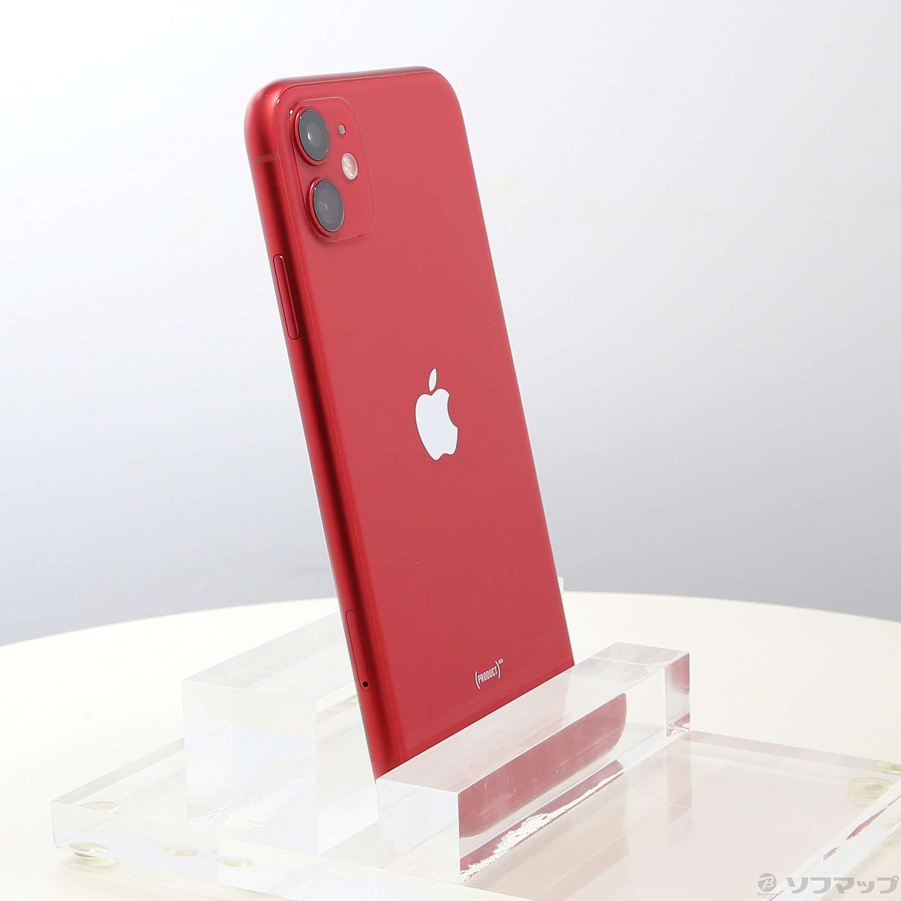 中古】iPhone11 64GB プロダクトレッド MWLV2J／A SIMフリー